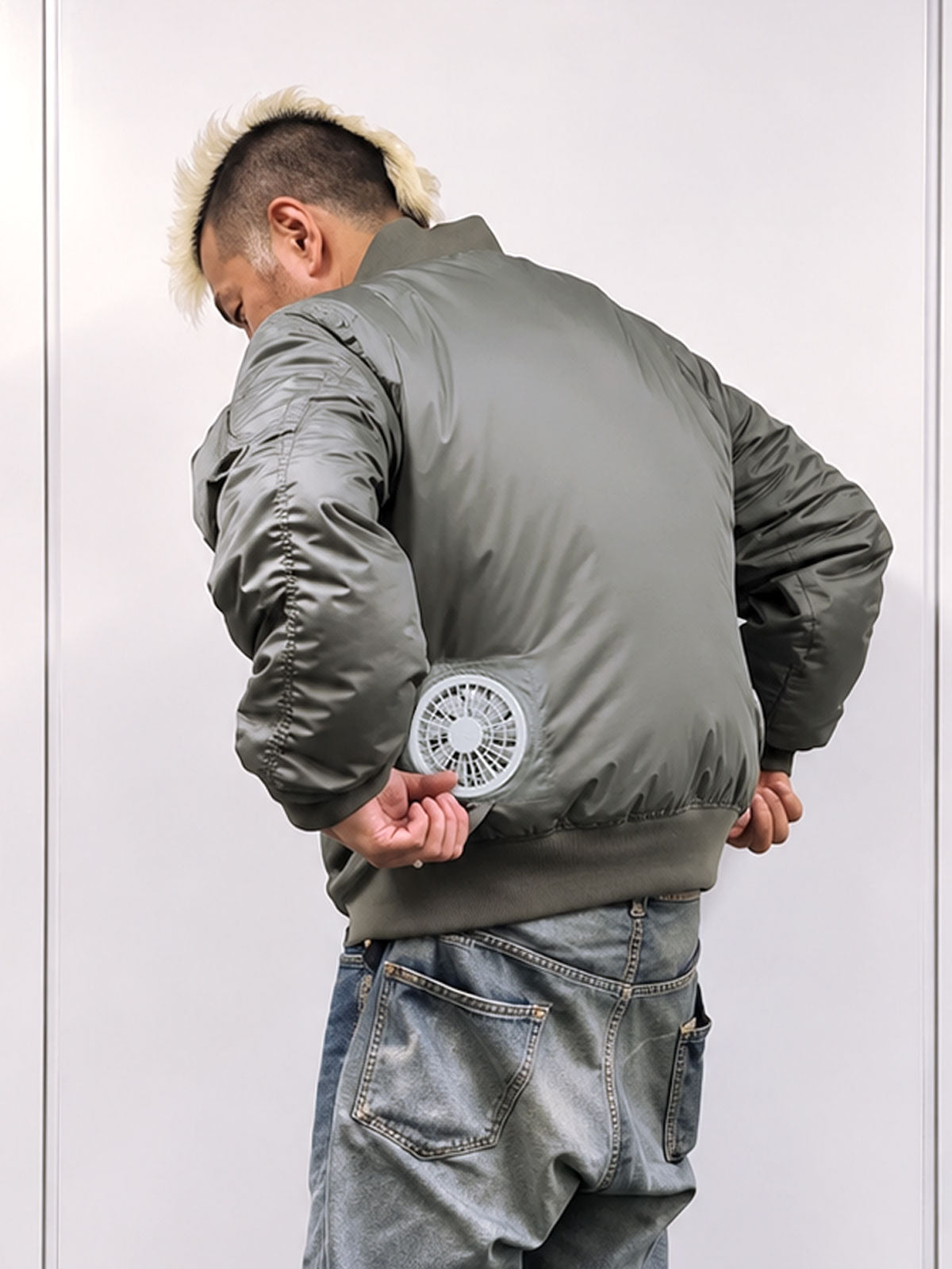 【MA-1×空調服(R)】ファン付きMA-1(MA-FAN)(Lightning×YUKA EDITION)【8月21日頃出荷】