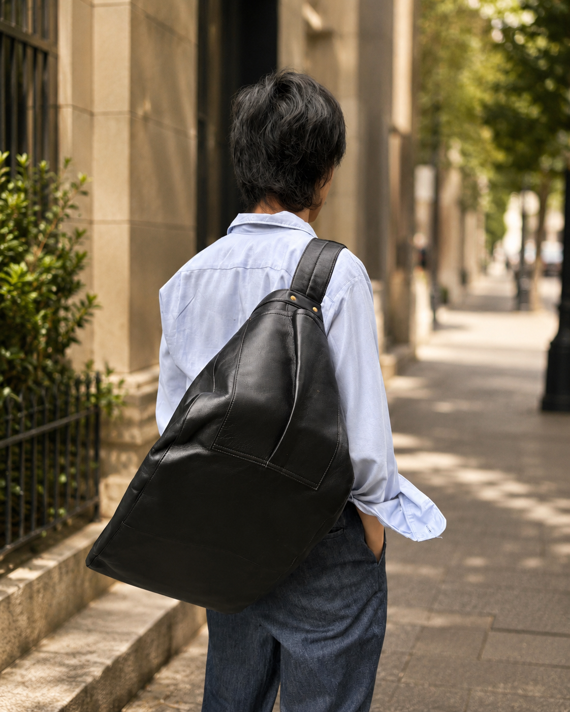 池田工芸 × Lightning T-core Leather Lover Bag 茶芯ニュースペーパーバッグ【11月18日頃出荷】