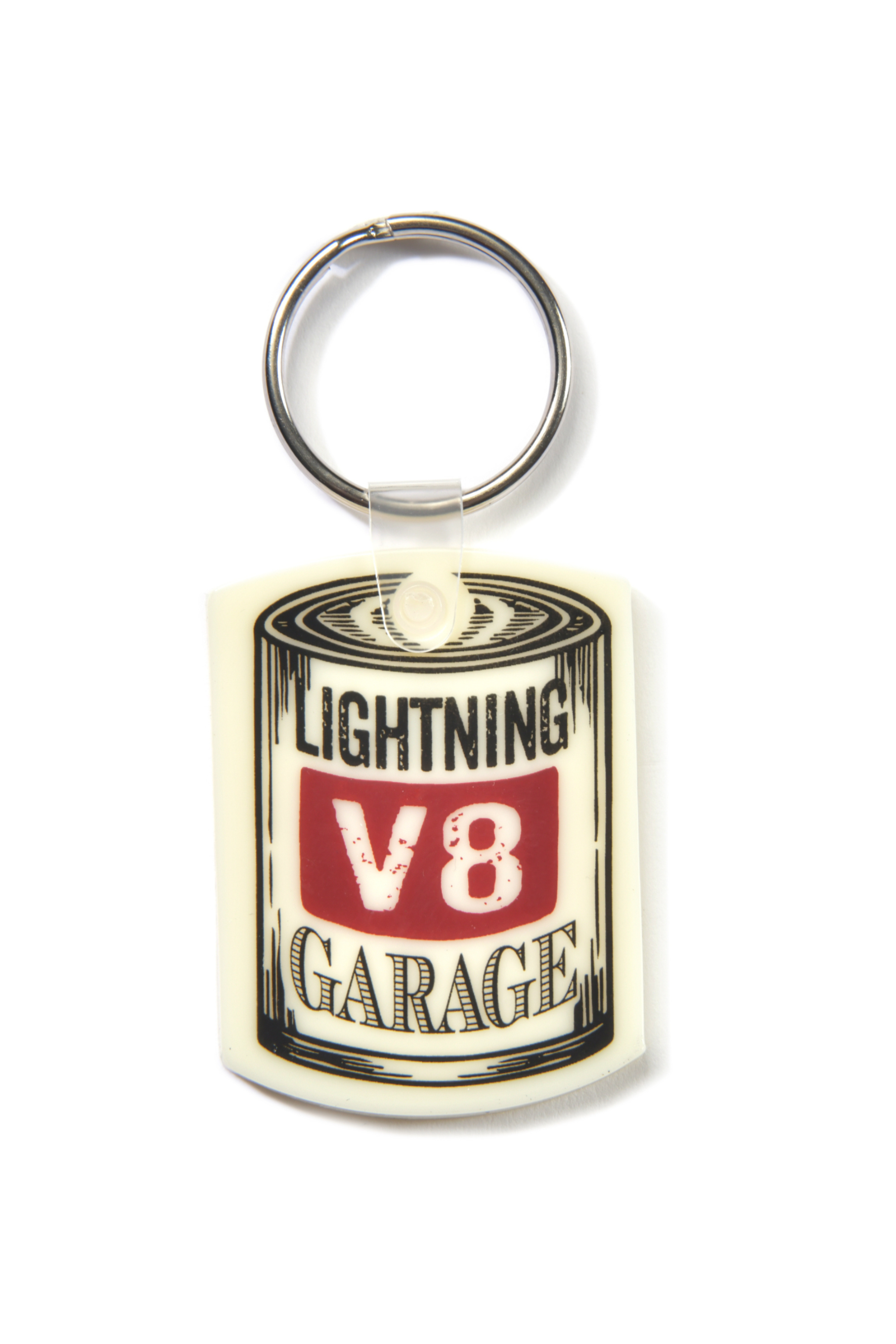 V8エンジン専用 Lightning Garage アメリカ製キーホルダー