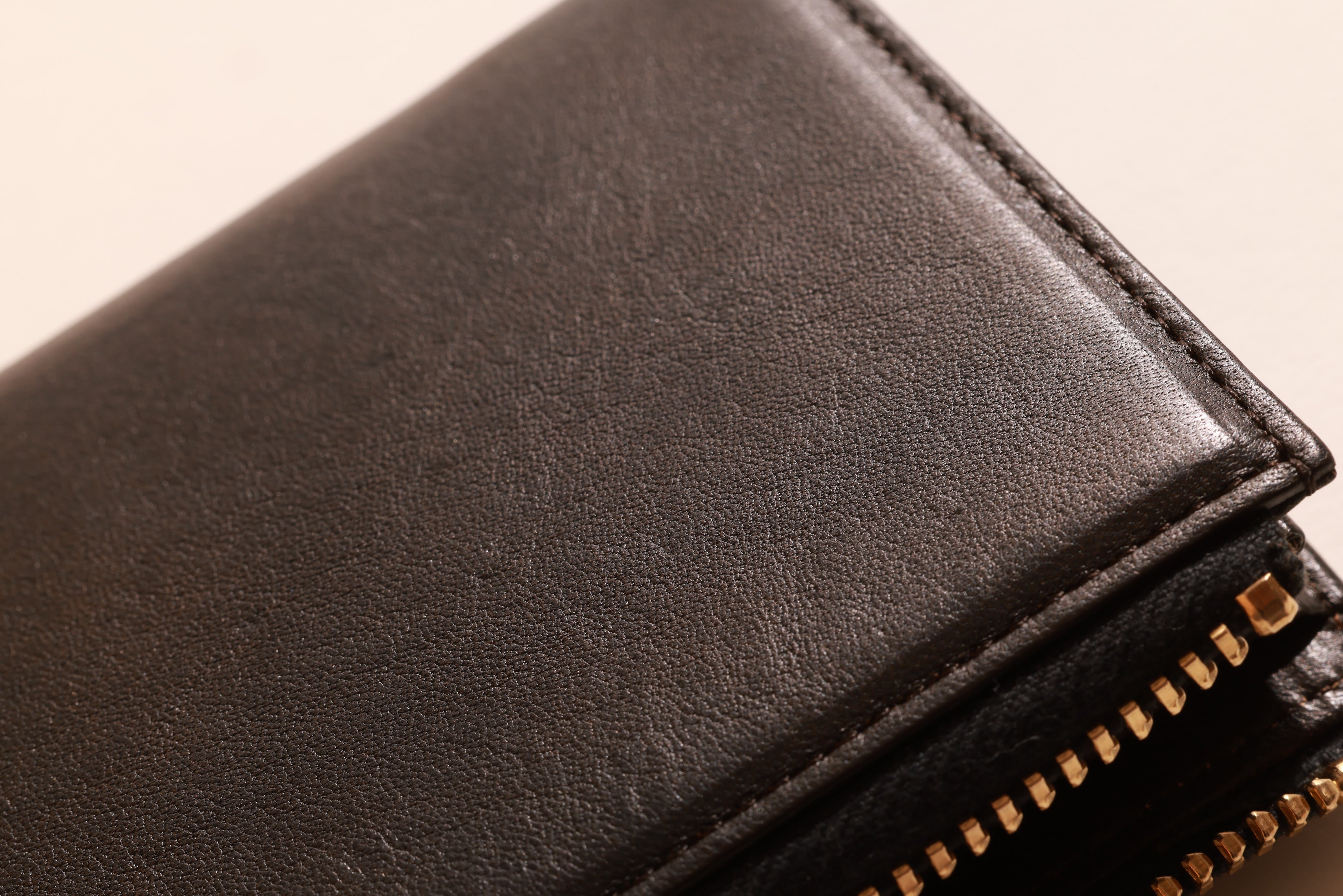 池田工芸 × Lightning 純国産「茶芯」ホースハイド×「ヌメ」クロコダイル L字ファスナー財布 T-Core Leather Lover wallet【公式オンライン限定】