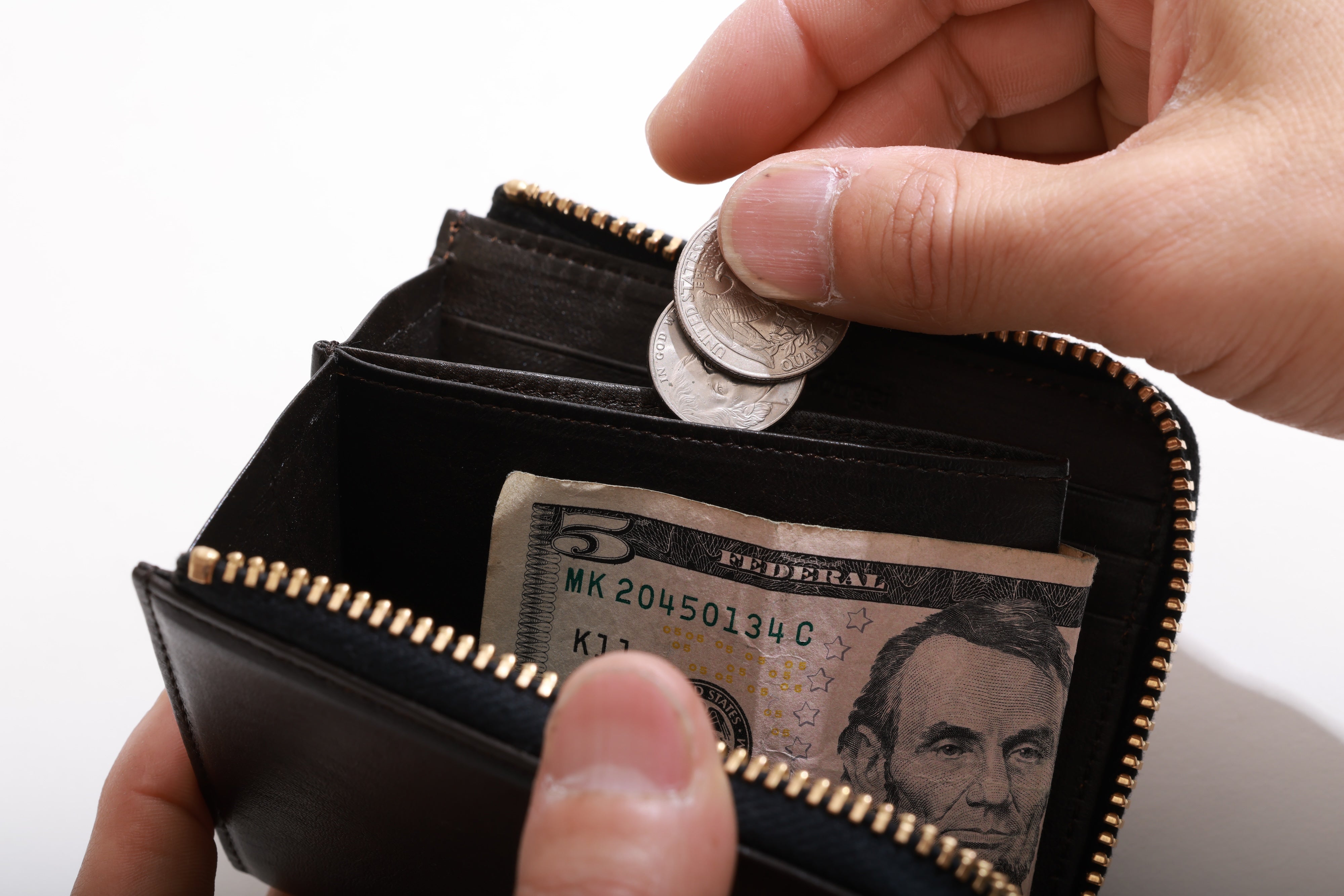 池田工芸 × Lightning 純国産「茶芯」ホースハイド×「ヌメ」クロコダイル L字ファスナー財布 T-Core Leather Lover wallet【公式オンライン限定】