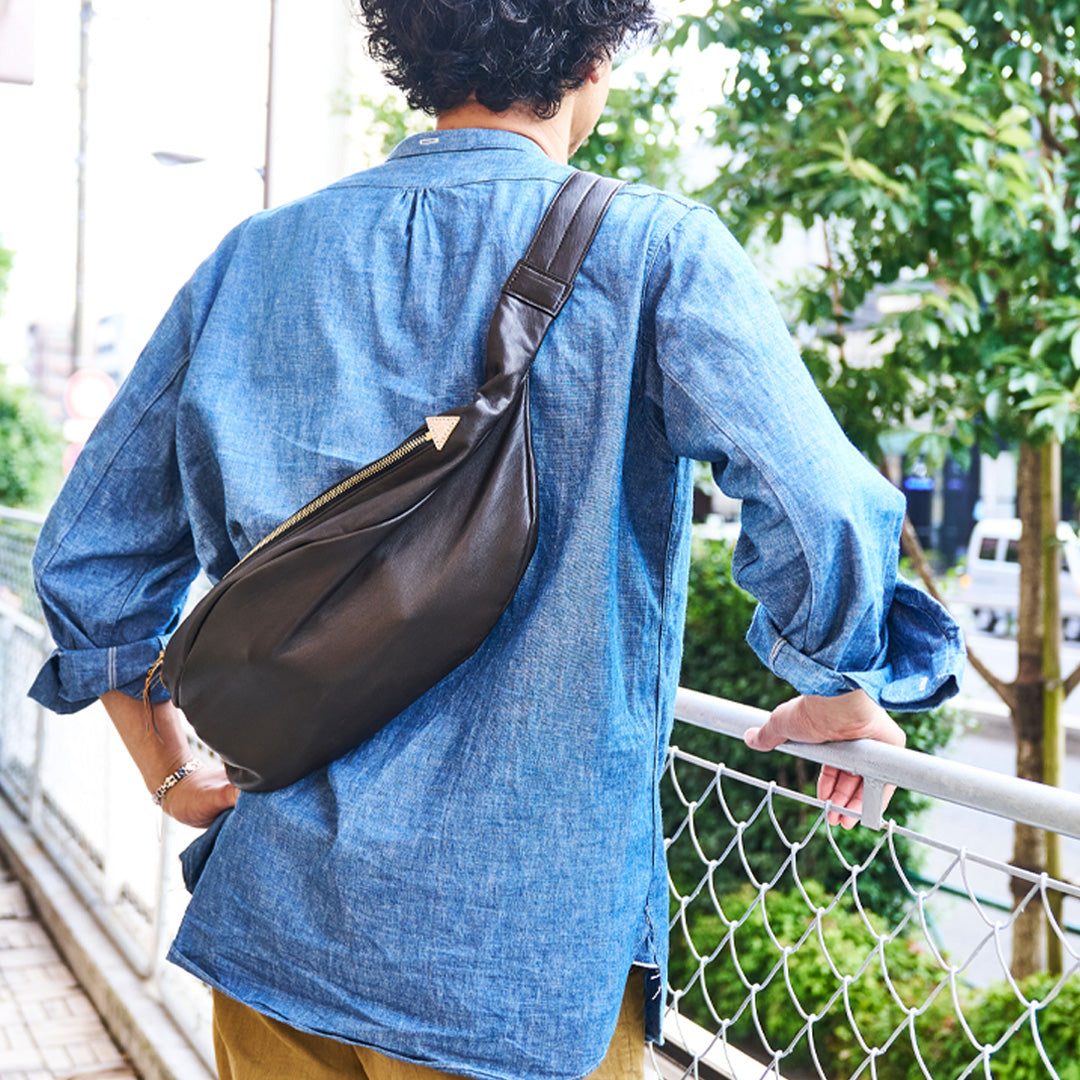 池田工芸 × Lightning 純国産「茶芯」ホースハイド バディバッグ【公式オンライン限定】【8月26日頃出荷】