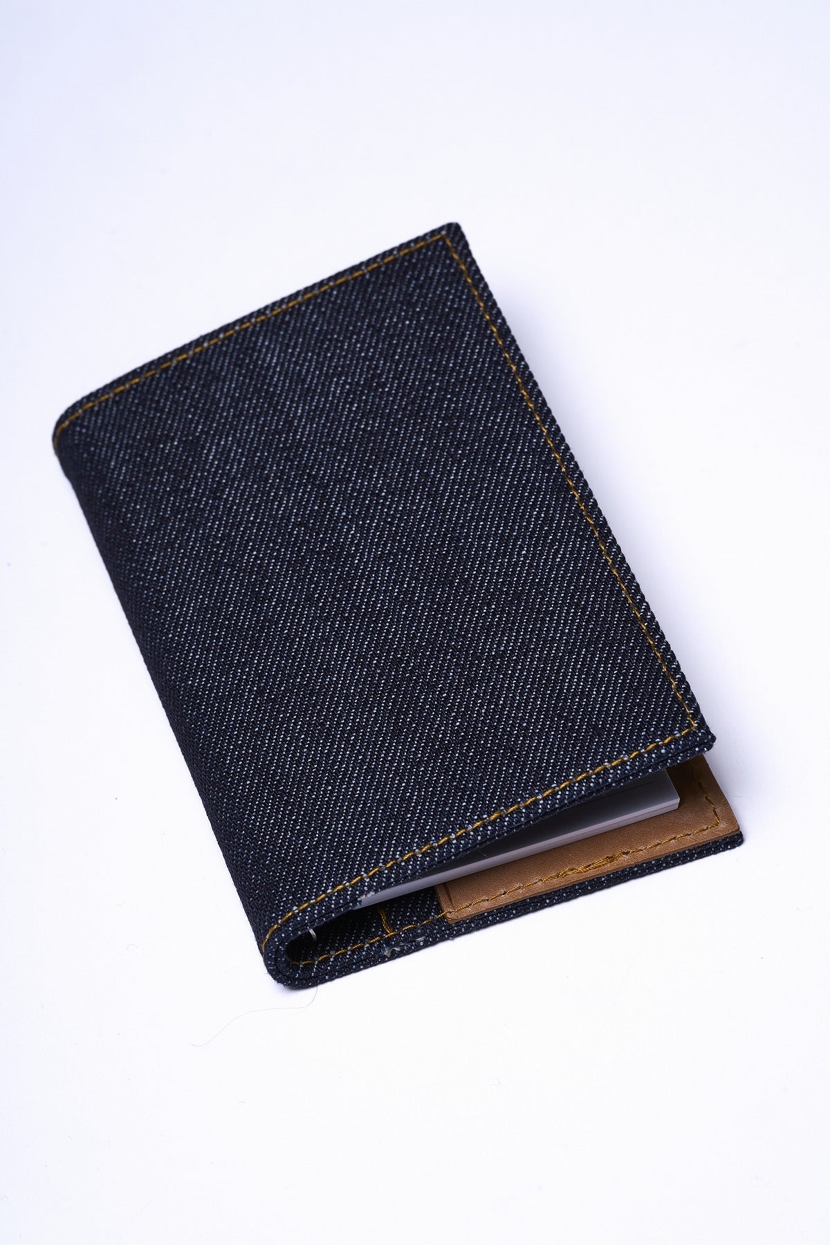 ASHFORD × Lightning セルビッジデニム システム手帳 マイクロ5(リフィル付き)