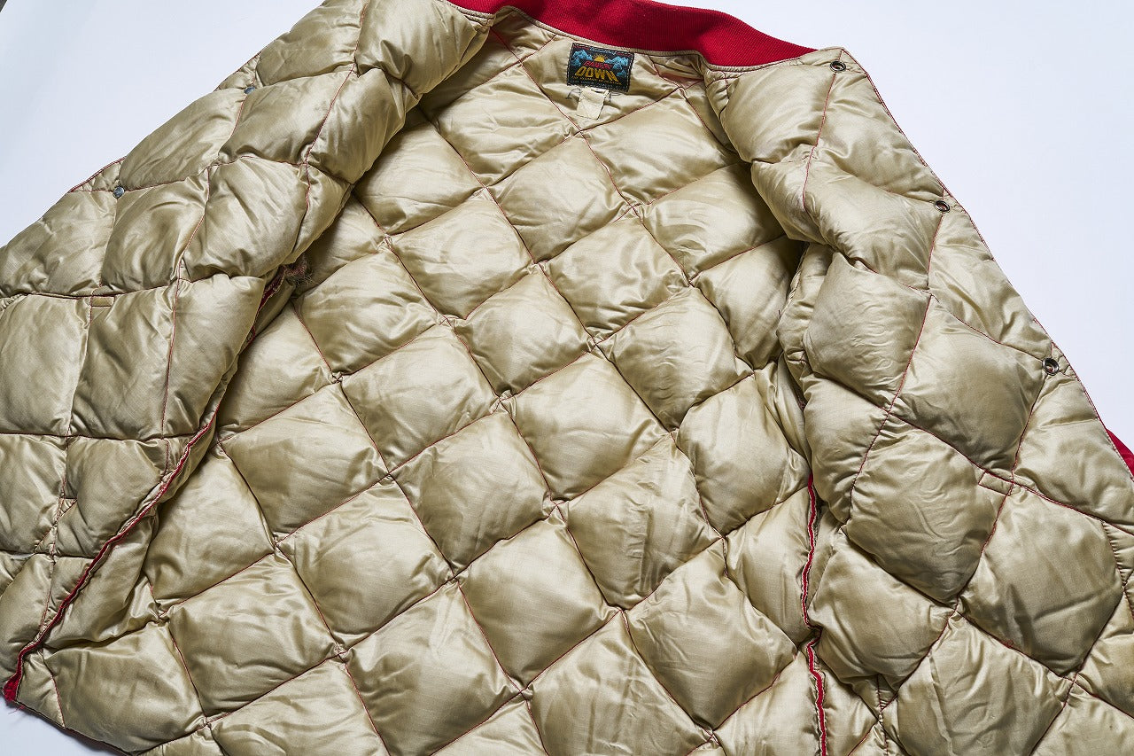 1960年代後半~70年代前半 Eddie Bauer ダウンアンダーシャツ 日の出タグ
