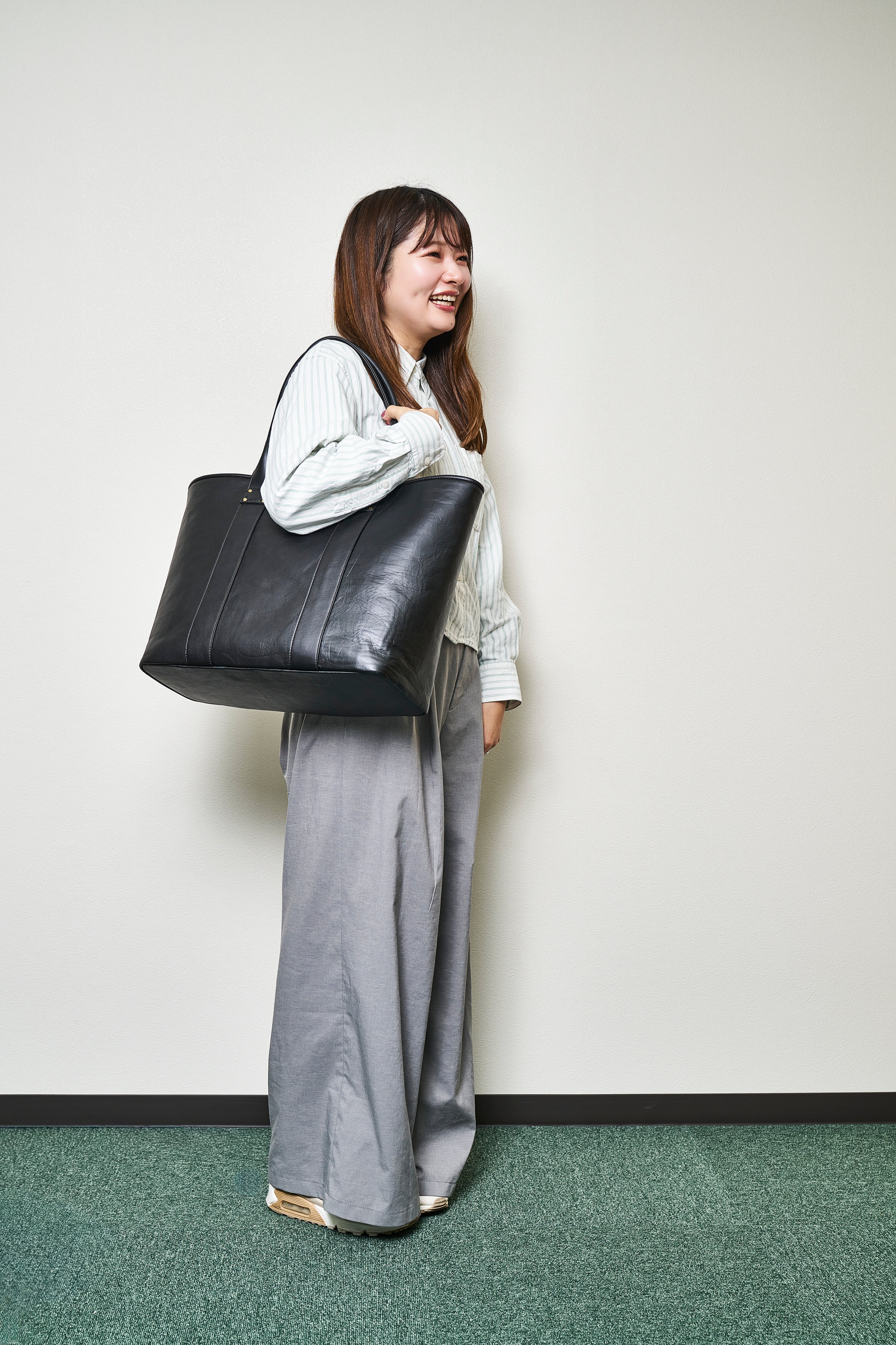 池田工芸 × Lightning T-core Leather Lover Tote Bag 茶芯ホースハイドビッグトート