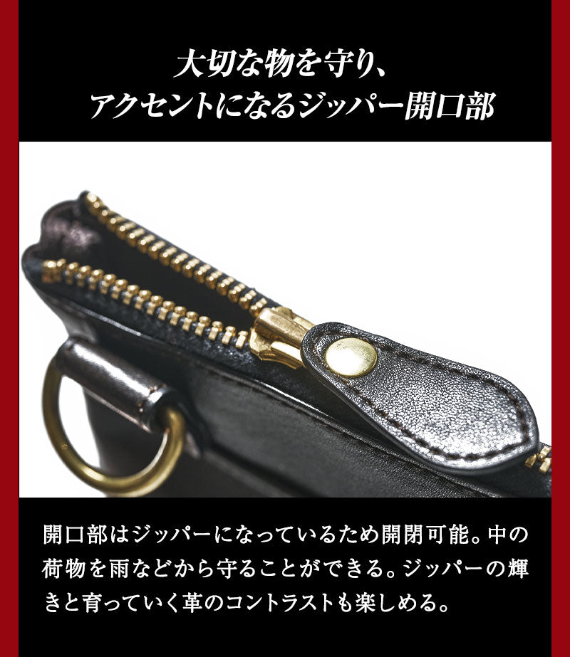 池田工芸 × Lightning 純国産「茶芯」ホースハイド T-Core Leather Lover Helmet Bag【公式オンライン限定】【2027年2月16日頃出荷】