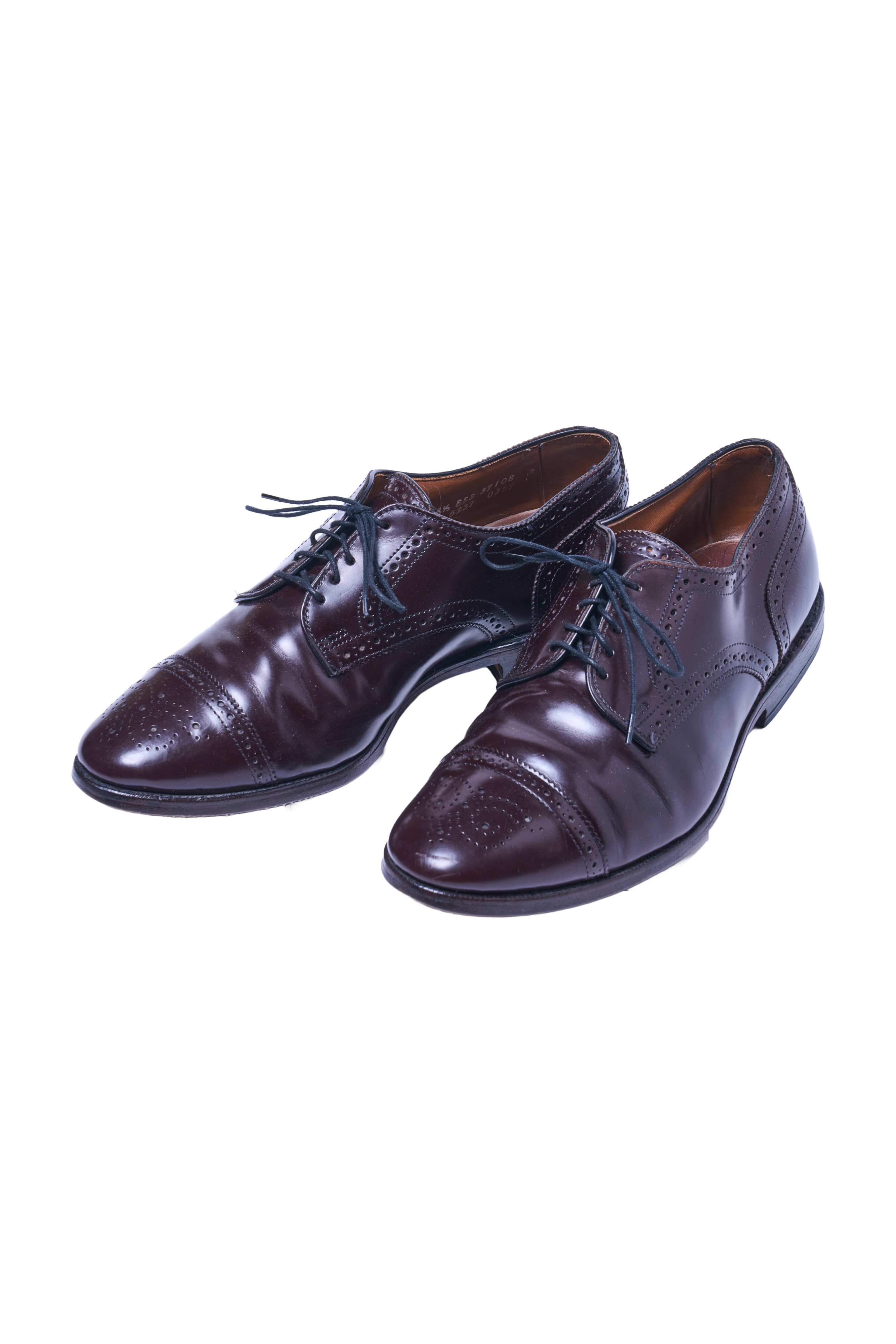 ALLEN EDMONDS レザーシューズ(バーガンディ)