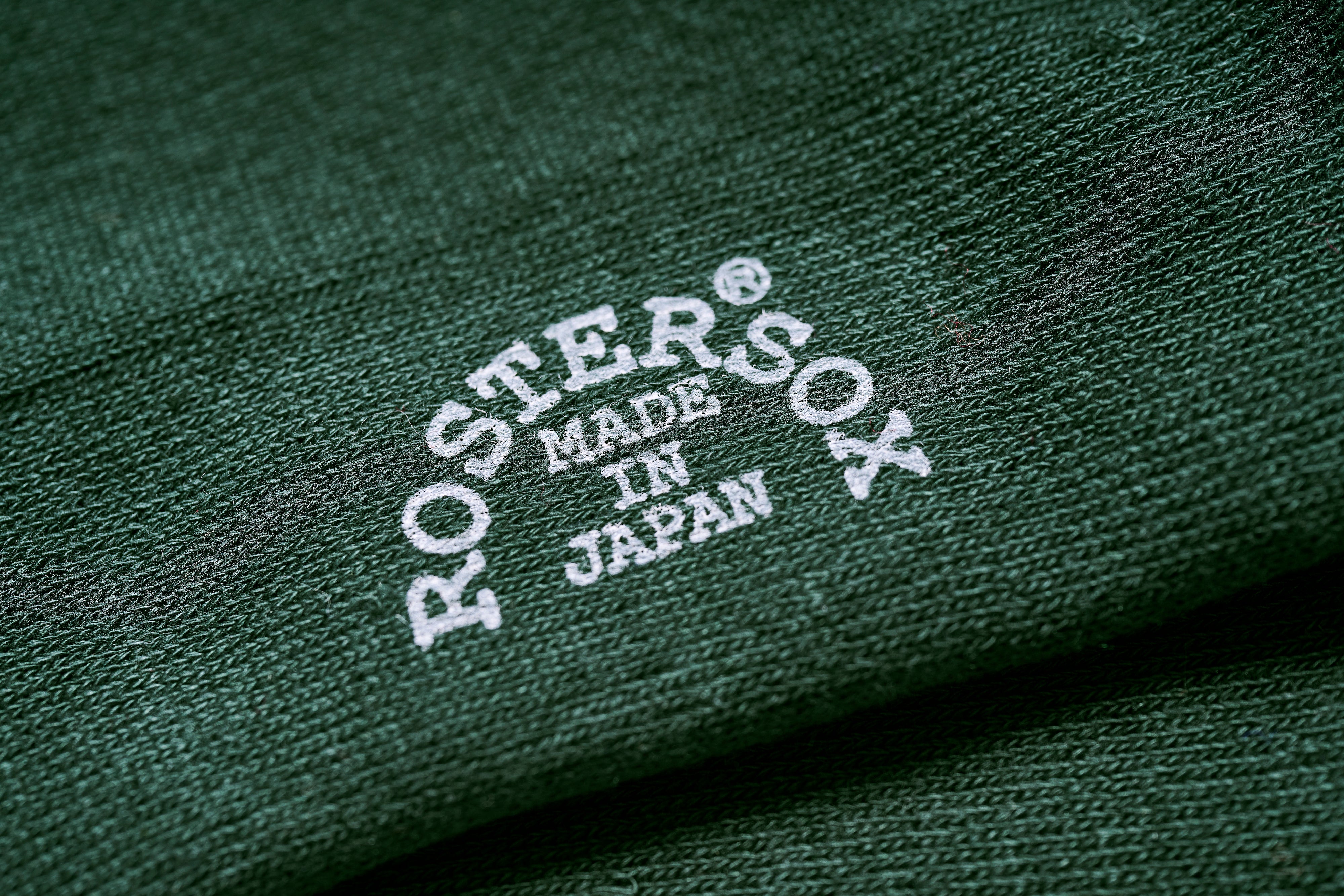 CLUTCH Magazine x CLUTCH CAFE x ROSTER SOX オリジナルロゴソックス <ダークグリーン>