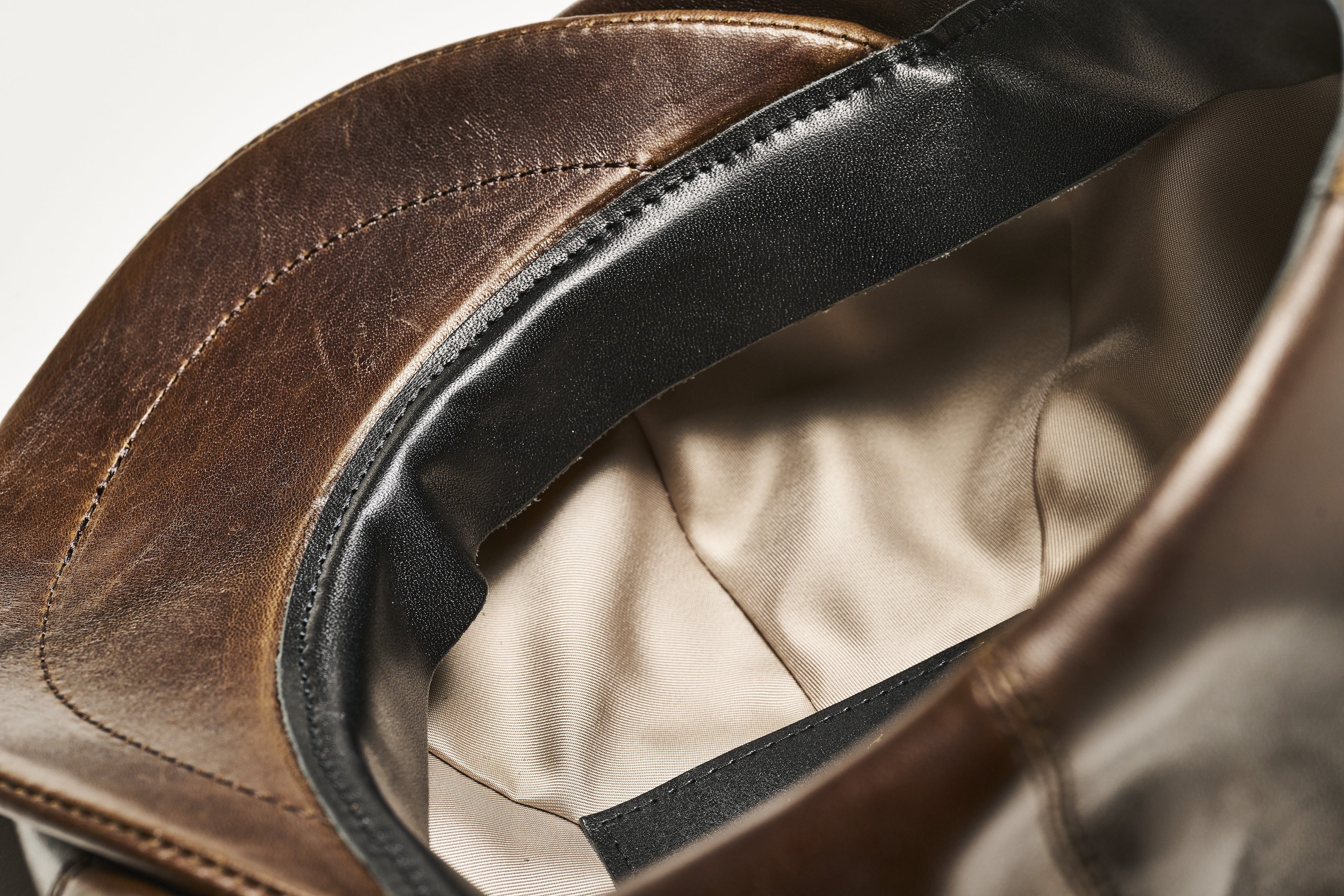 BRUNEL&Co. HATMAKERS × 新喜皮革 × モヒカン小川 ホースハイドキャスケット