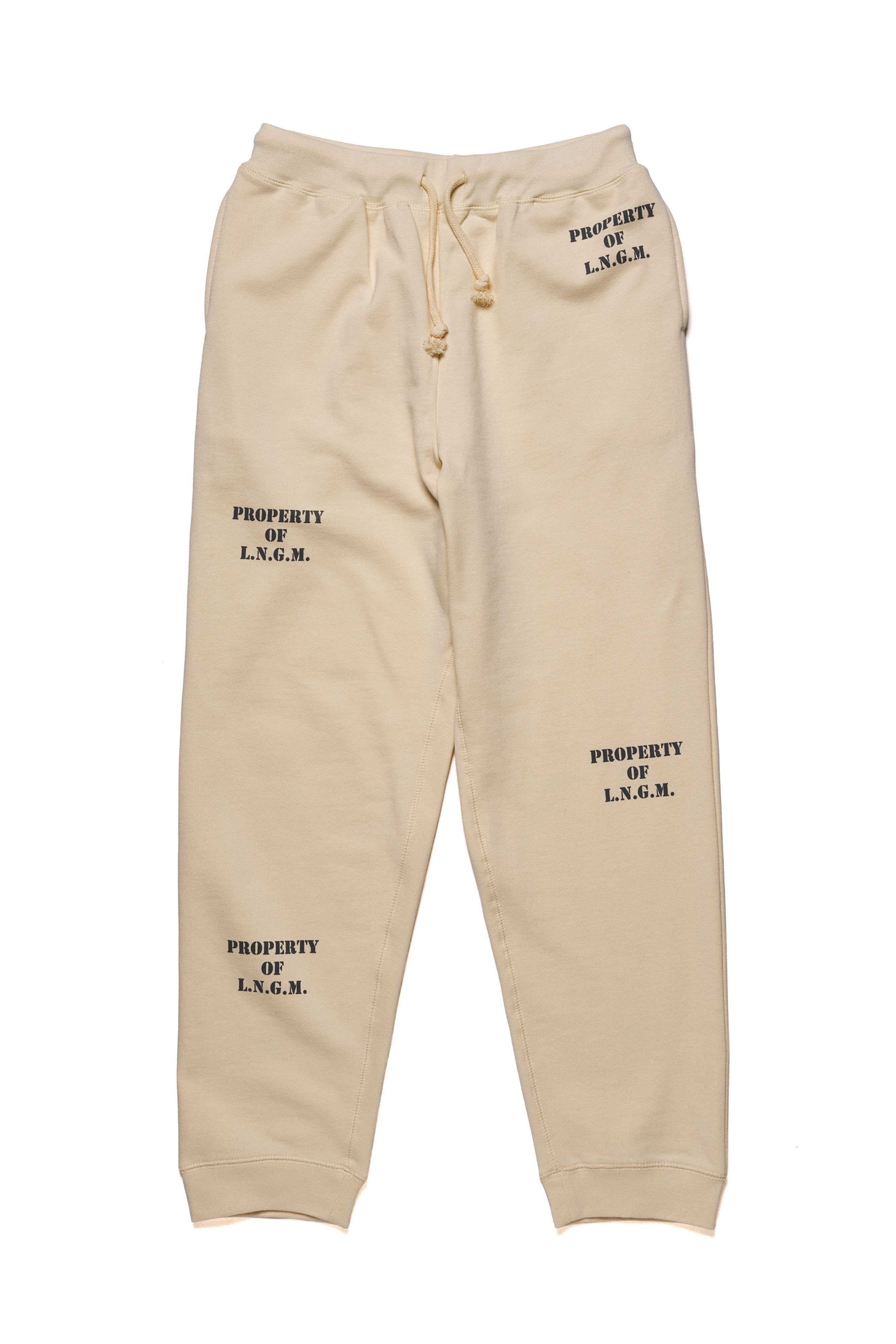 Lightning ミリタリースウェットパンツ ナチュラル