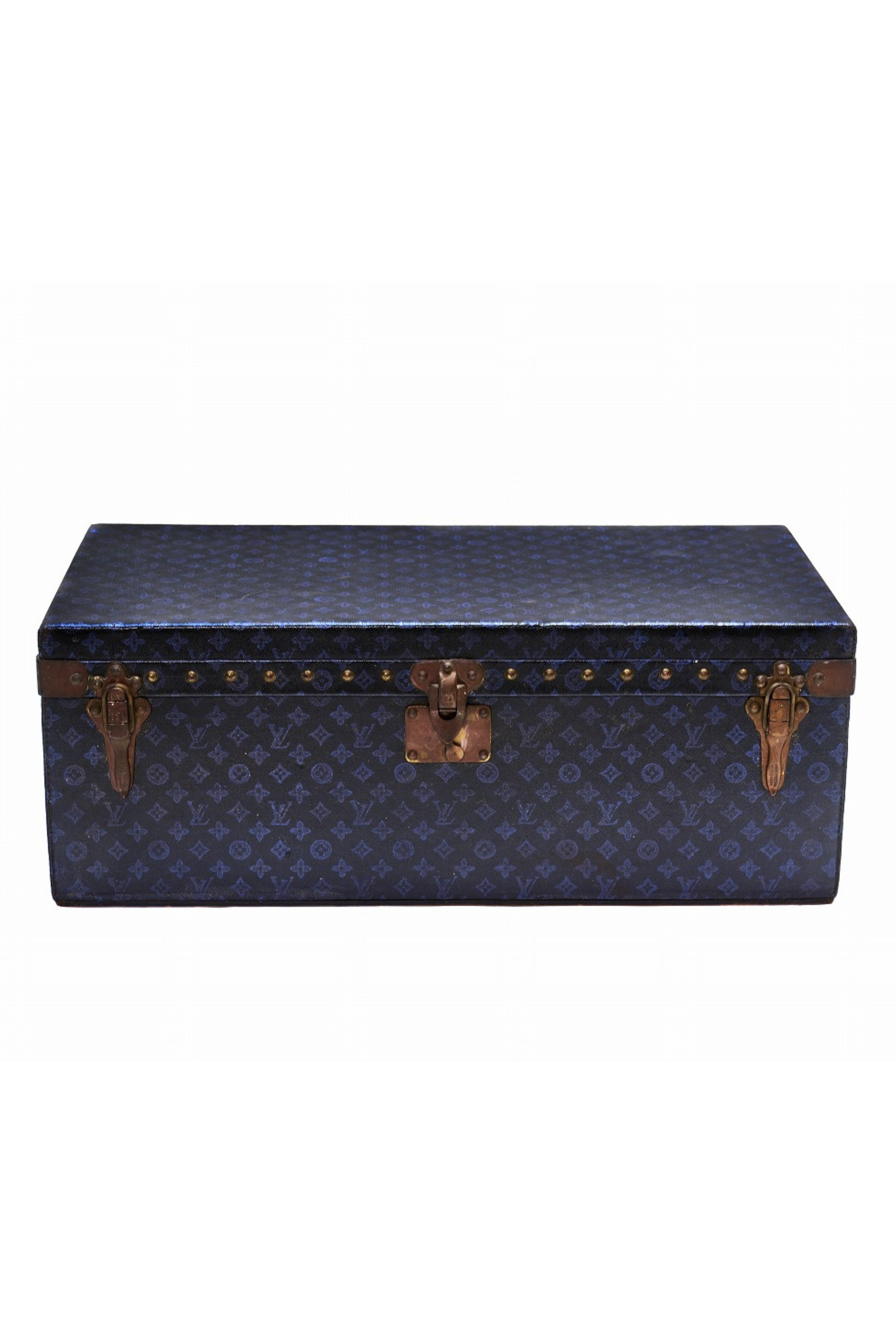 1910s Louis Vuitton(ルイ・ヴィトン)ブルー・モノグラム トランク