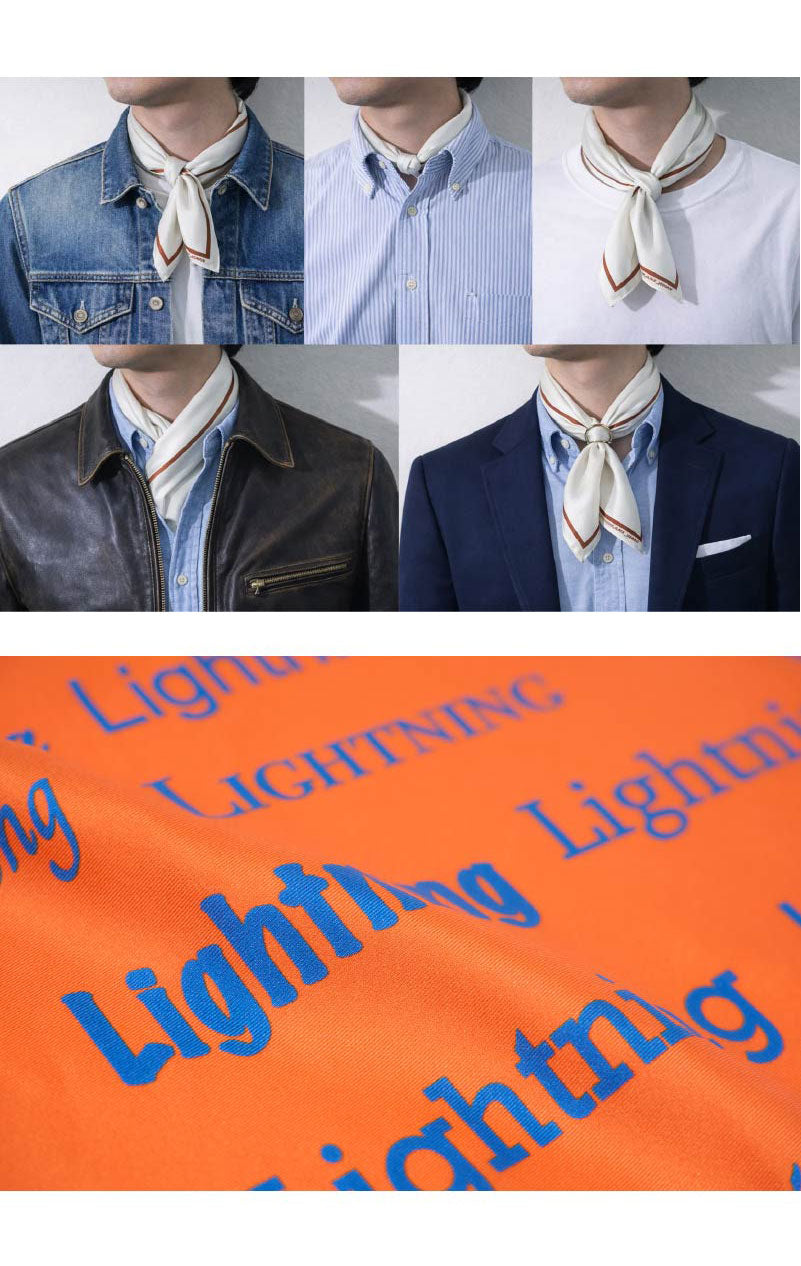 YOKOHAMA SILK SCARF(ヨコハマ シルクスカーフ)【8月4日頃出荷】
