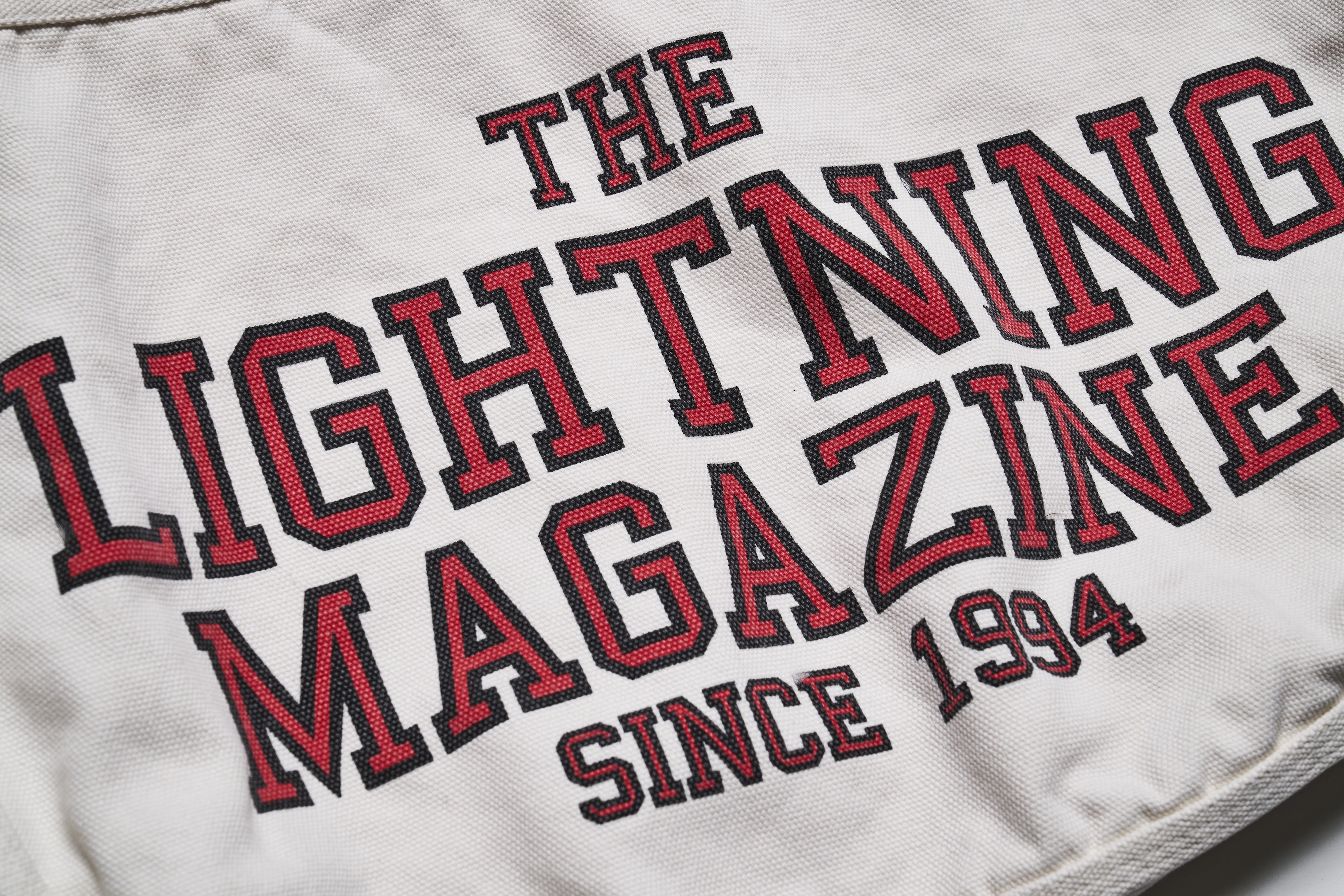 Lightning × California Sportswear ニュースペーパーバッグ 2トーン