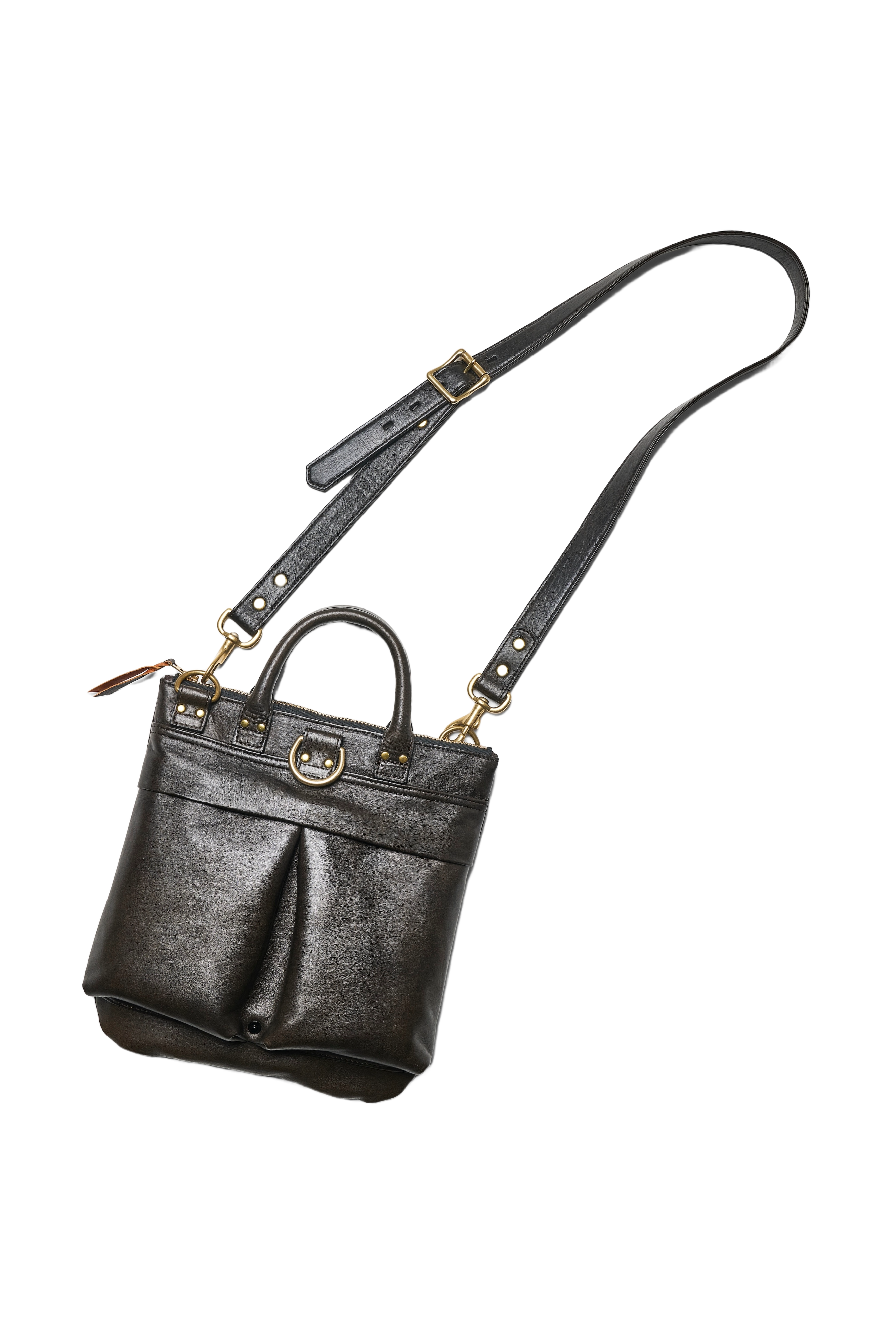 池田工芸 × Lightning 純国産「茶芯」ホースハイド T-Core Leather Lover Minimet Bag【公式オンライン限定】