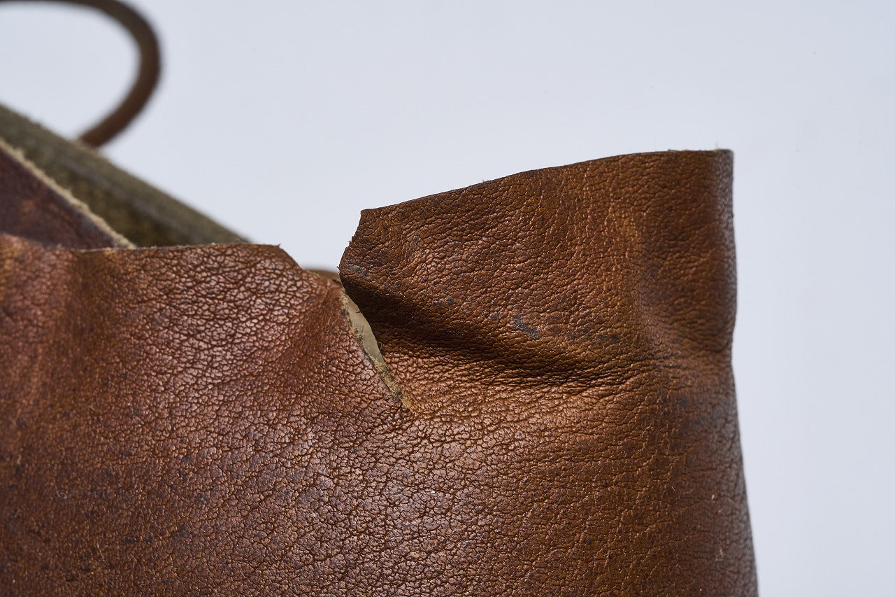 J.L COOMBS BACK-SHOELACE MOCCASIN BOOTS
