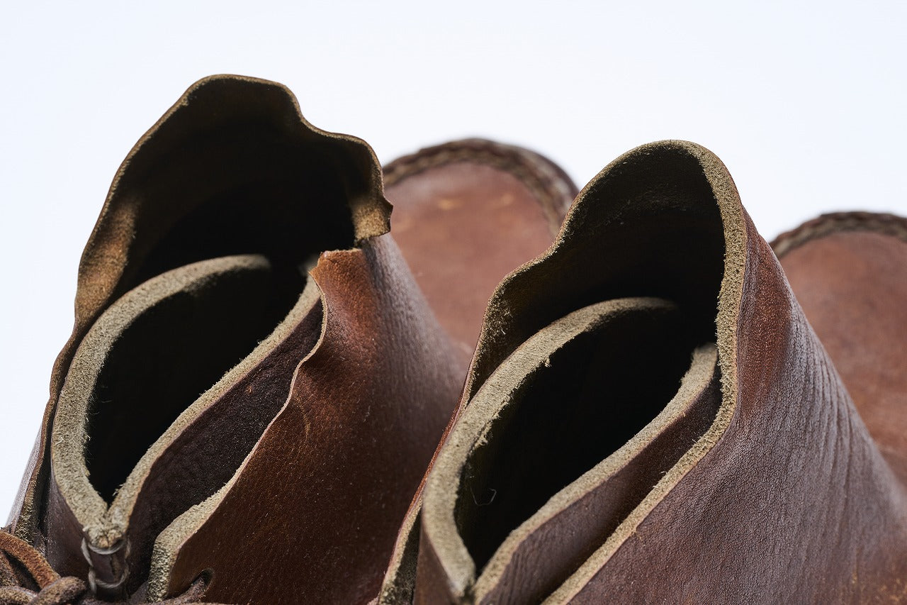 J.L COOMBS BACK-SHOELACE MOCCASIN BOOTS