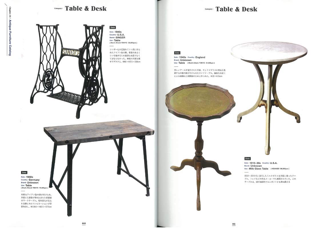 【復刻版】Lightning Archives ANTIQUE FURNITURE(アンティーク家具カタログ)