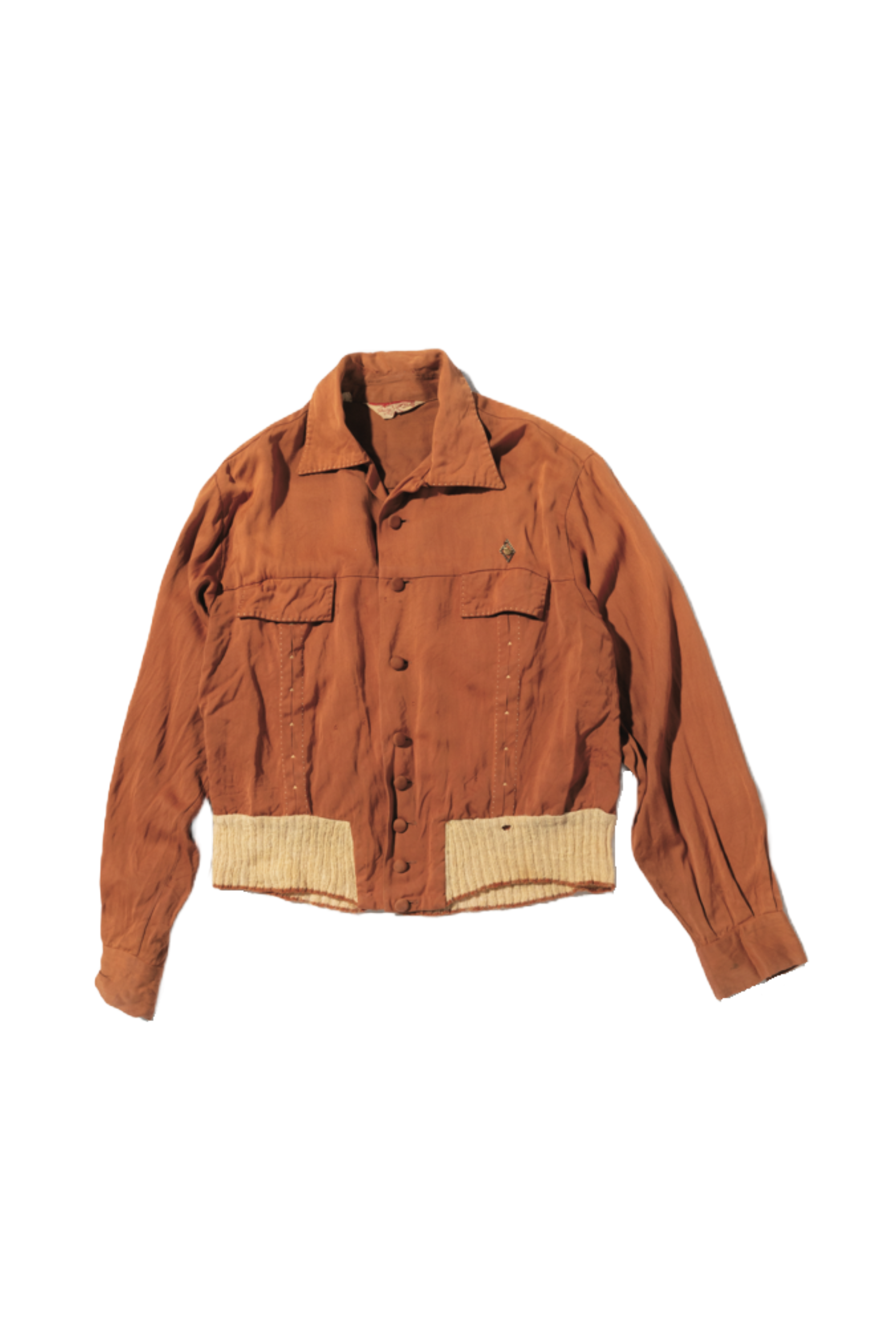 1950年代 HENRY AMBERヴィンテージリブシャツ
