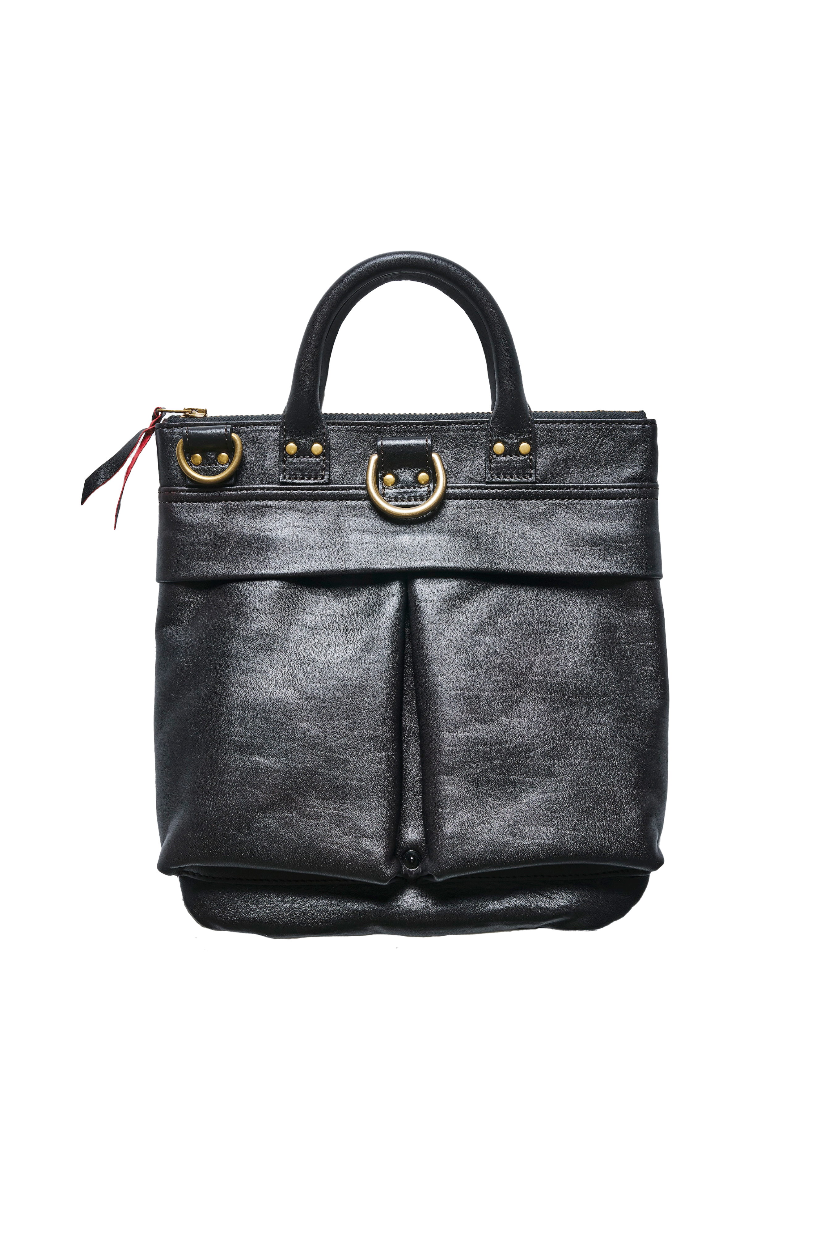 池田工芸×Lightning 純国産「赤茶芯」ホースハイド RED T-Core Leather Lover Minimet Bag【公式オンライン限定】