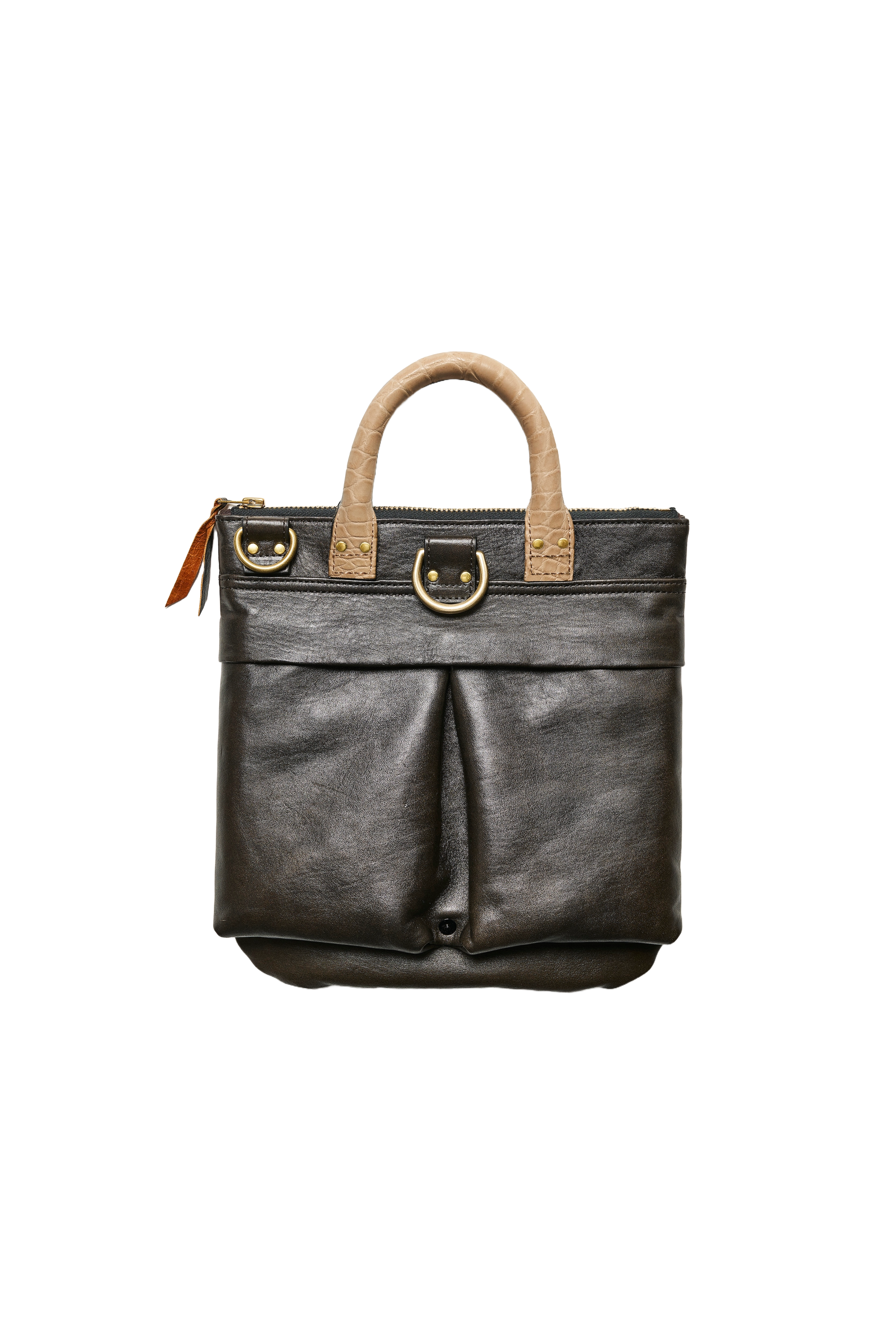 池田工芸 × Lightning 純国産「茶芯」ホースハイド T-Core Leather Lover Minimet Bag【公式オンライン限定】