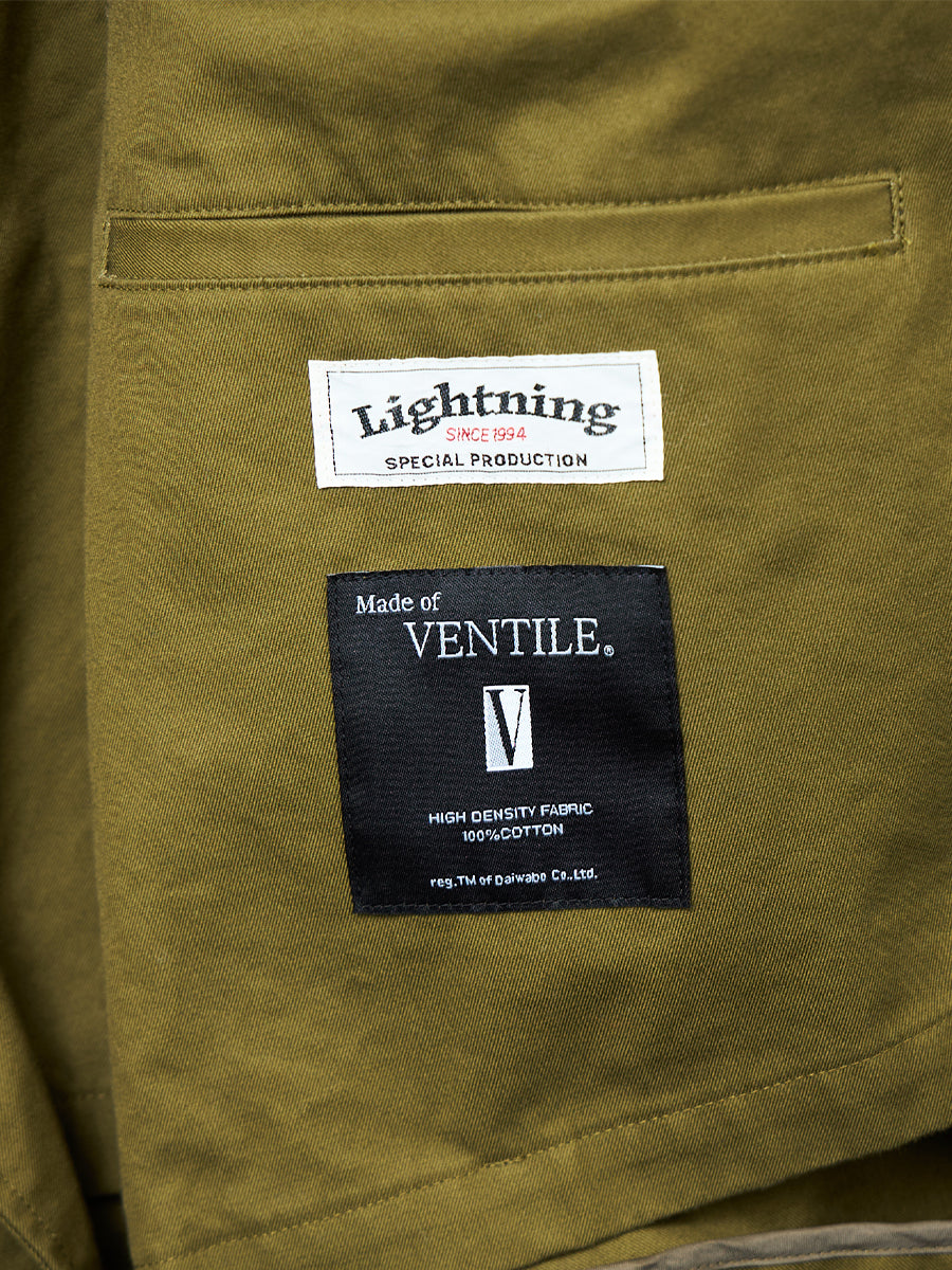 別注【Lightning流で甦る、隠れた名作トレンチ】1943年のヴィンテージミリタリーコートを忠実再現した一着。オフィサートレンチ(Lightning×サンヨーソーイング×YUKA EDITION)【10月13日頃出荷】
