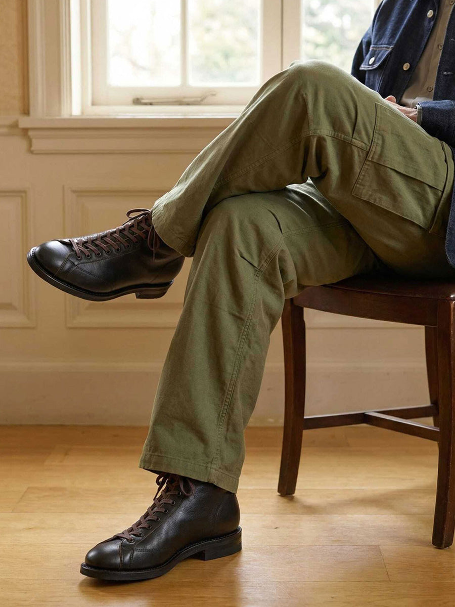 【Brother Bridge × 2nd】Henry(ヘンリー) kangaroo leather boots 【9月28日頃出荷】