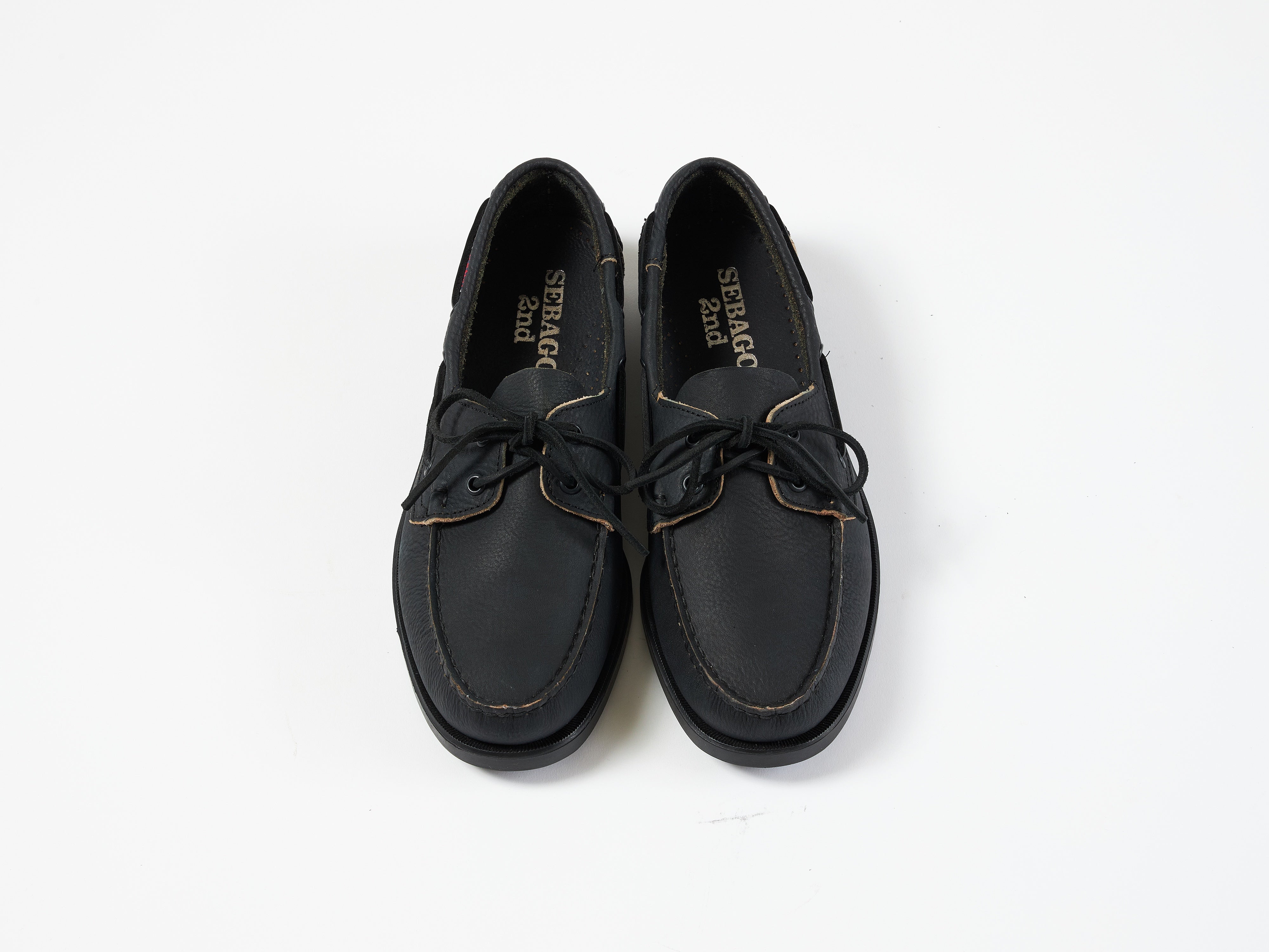 SEBAGO×2nd DOCKSIDES PORTLAND BLACK