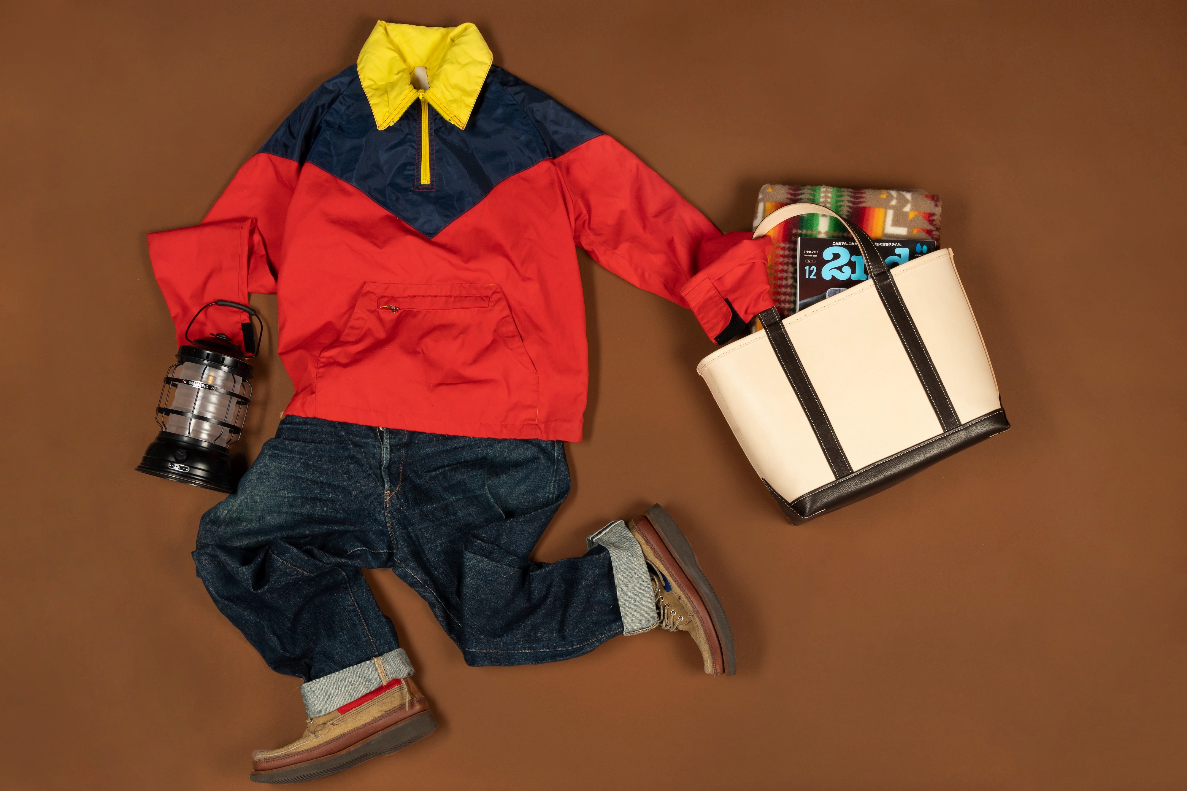 天野宝国 × 2nd ヌメレザートートバッグ