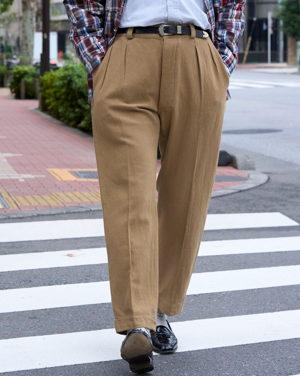 Waiper×2nd M-52 コットンリネントラウザー