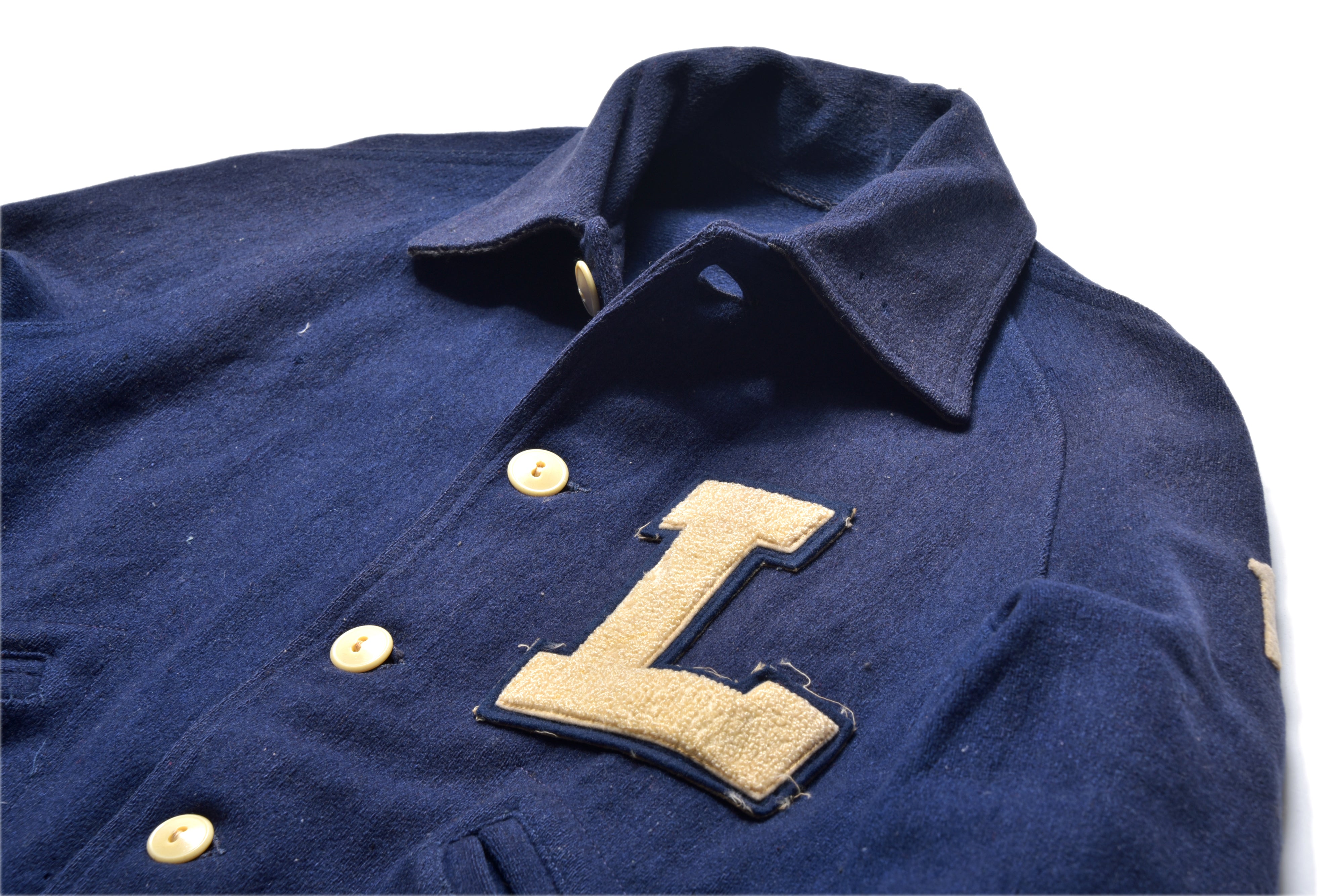 1940~50年代 Wool Button Stadium Jacket