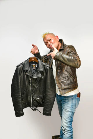 NAKATA HANGER × Lightning Leather Lover Hanger(革ジャン専用オリジナルハンガー)