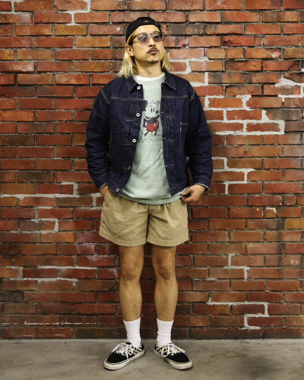 World Workers×2nd ビーチコーデュロイ M-52ショーツ