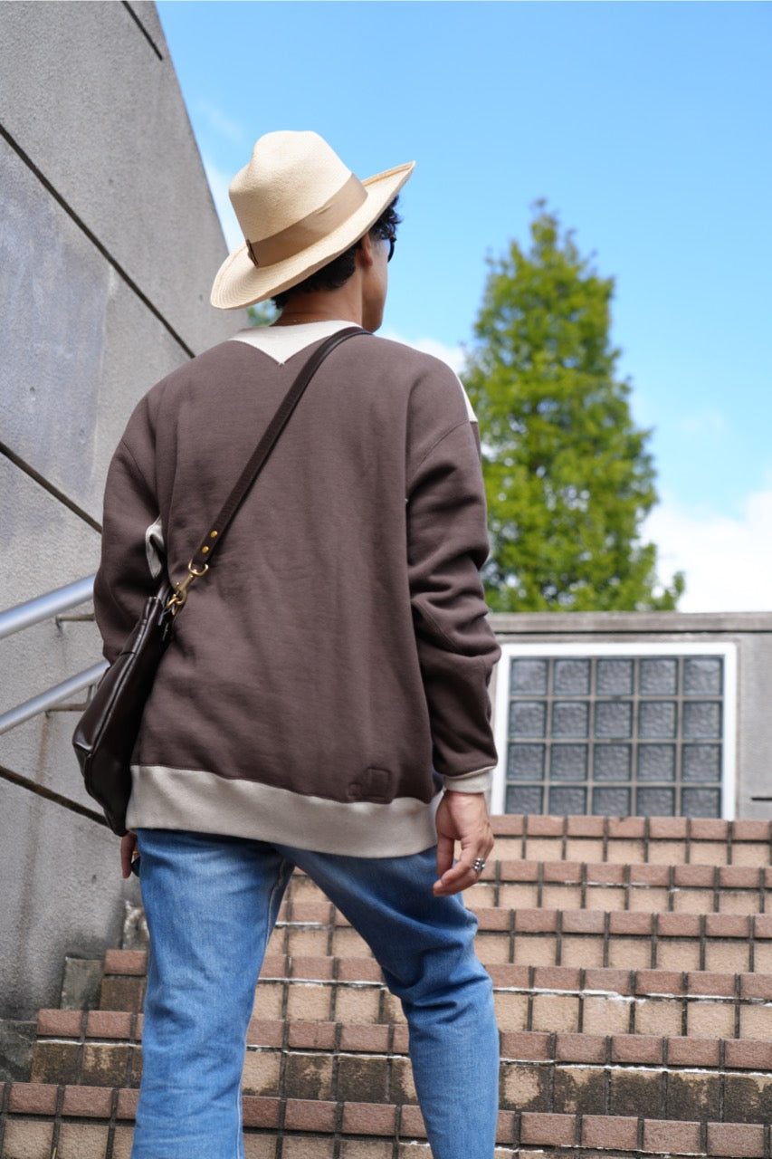 A.G.SPALDING & BROS × 2nd 別注2トーン フットボールスウェットシャツ【12月23日頃出荷】