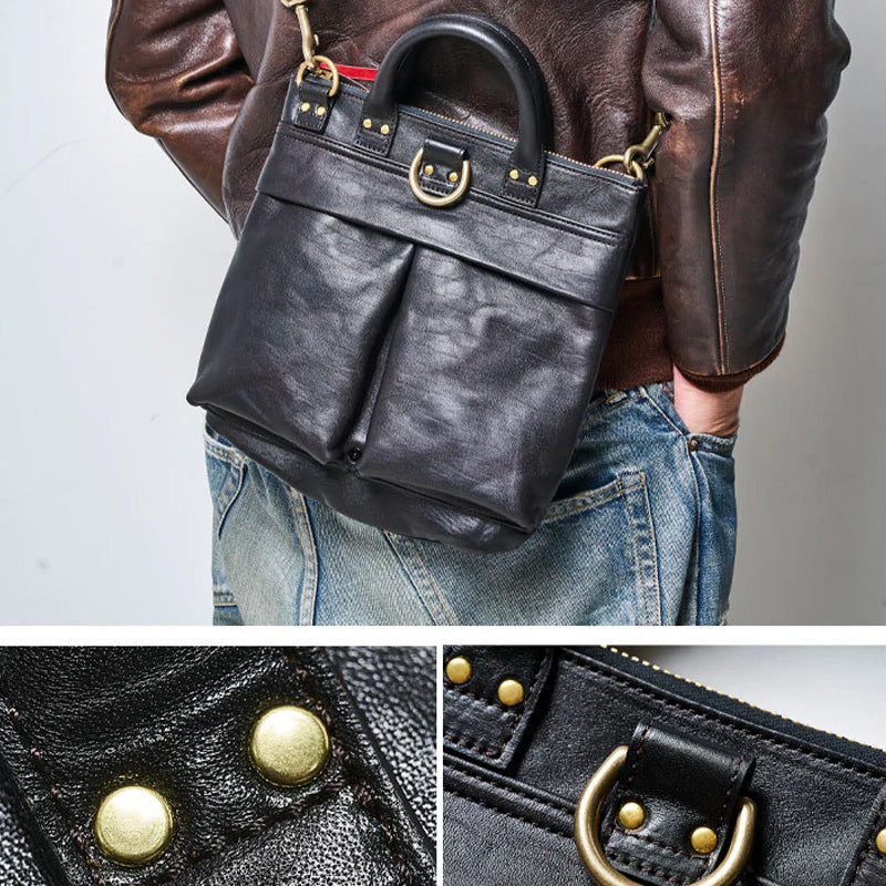 池田工芸×Lightning 純国産「赤茶芯」ホースハイド RED T-Core Leather Lover Minimet Bag【公式オンライン限定】【9月25日頃出荷】