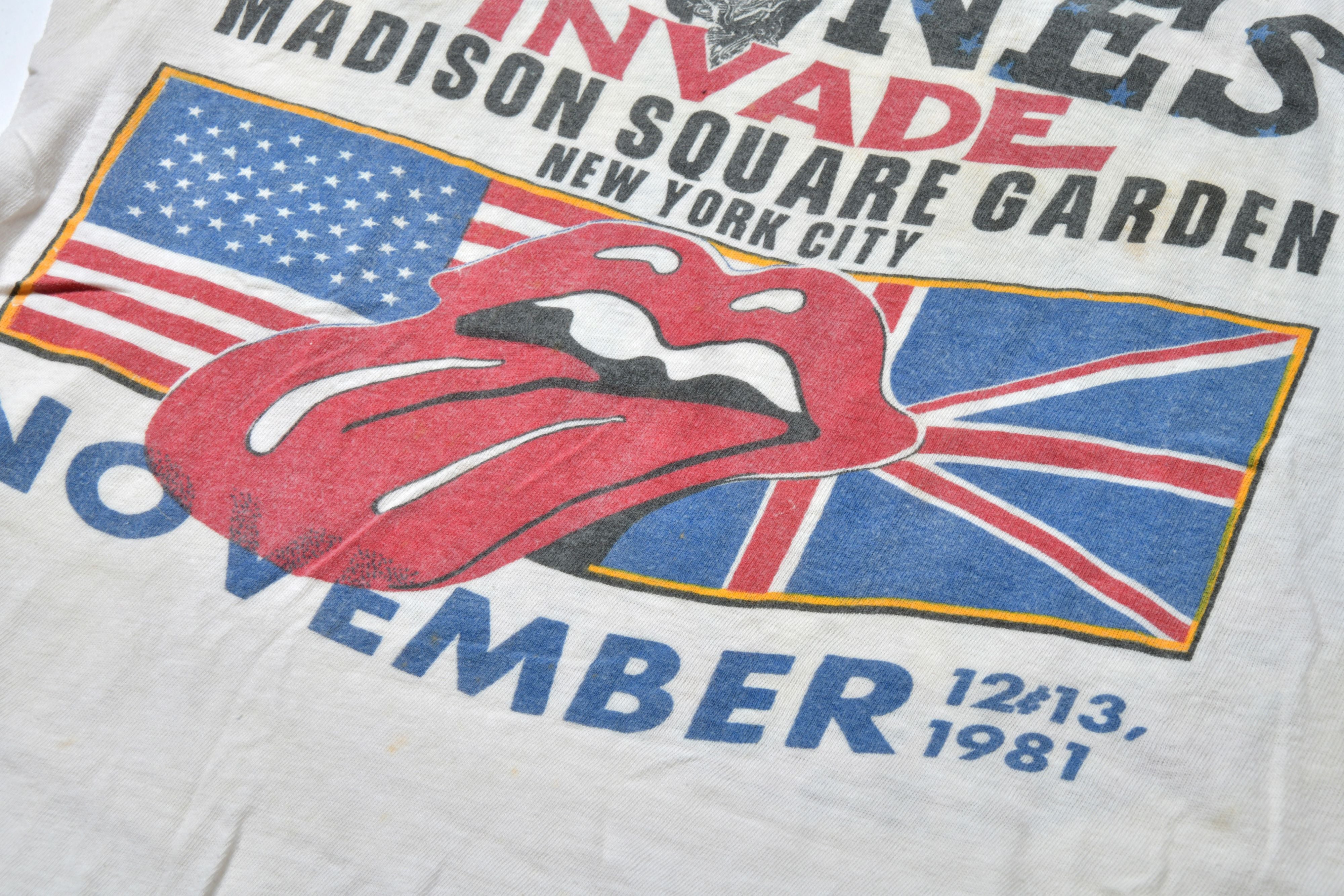 1980s The Rolling Stones Tattoo You Tour T-Shirt