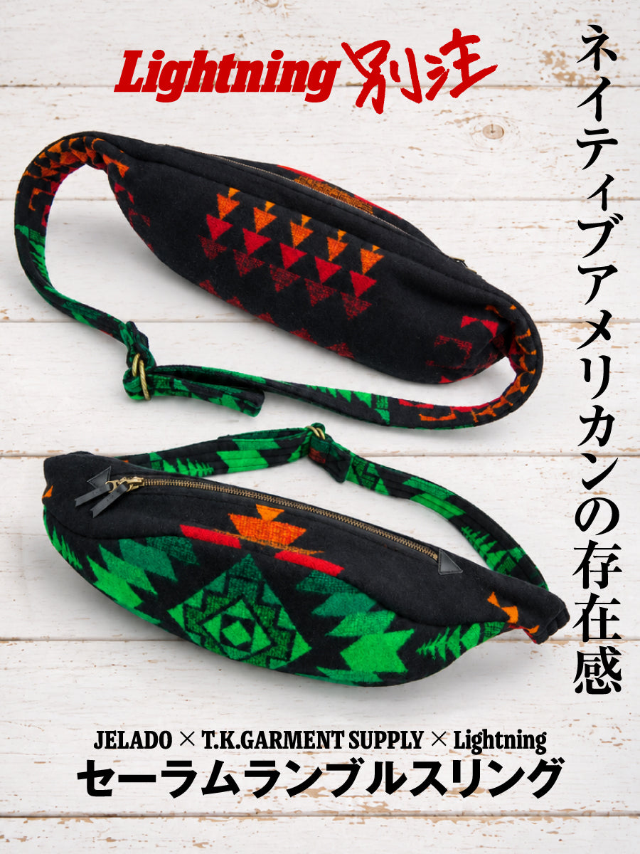 JELADO×T.K.GARMENT SUPPLY×Lightning SALEM RAMBLE SLING【2027年2月22日頃出荷】