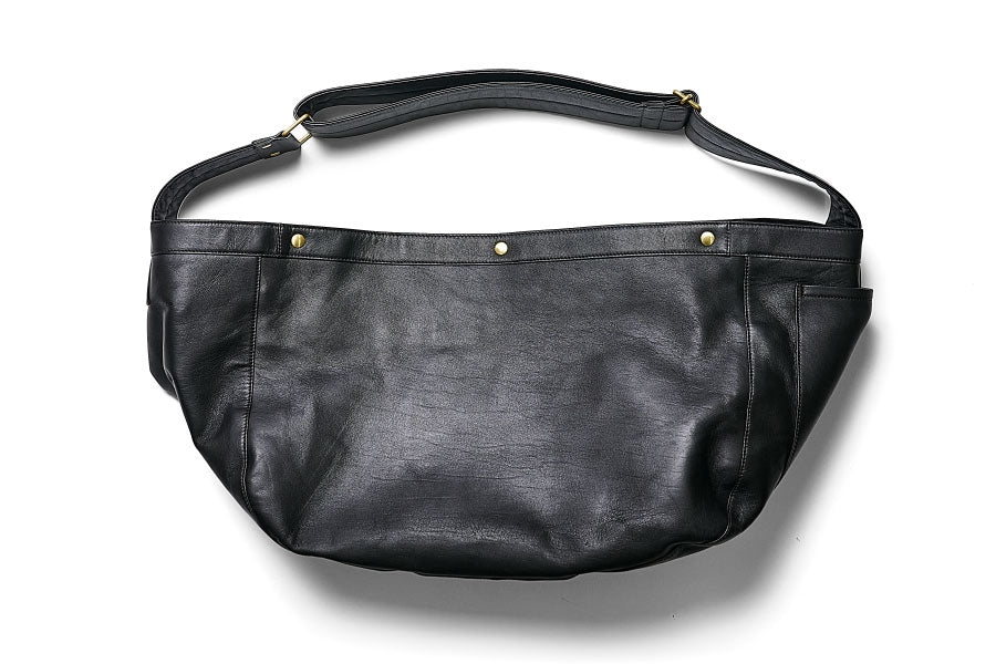 池田工芸 × Lightning RED T-core Leather Lover Newspaper Bag 「赤茶芯」ニュースペーパーバッグ【11月19日頃出荷】