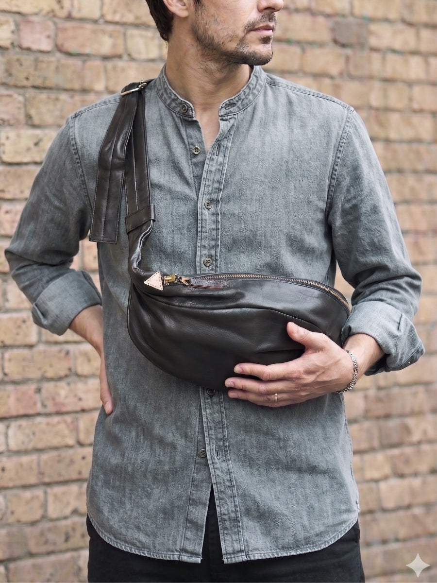 池田工芸 × Lightning 純国産「茶芯」ホースハイド バディバッグ【公式オンライン限定】【9月4日頃出荷】