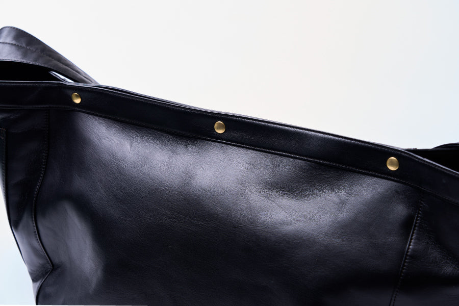 池田工芸 × Lightning T-core Leather Lover Bag 茶芯ニュースペーパーバッグ【10月19日頃出荷】