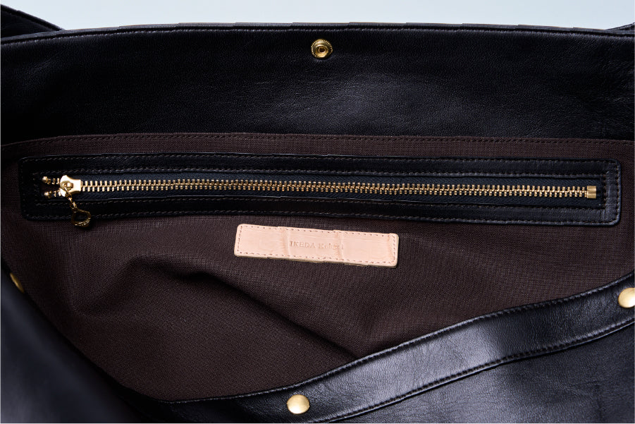 池田工芸 × Lightning T-core Leather Lover Bag 茶芯ニュースペーパーバッグ【10月19日頃出荷】