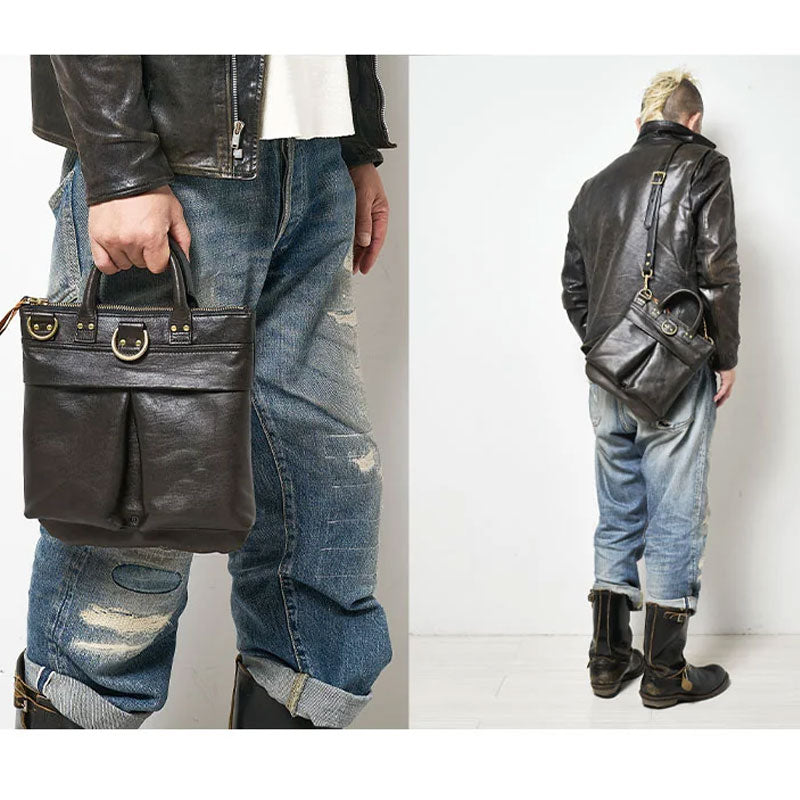 池田工芸 × Lightning 純国産「茶芯」ホースハイド T-Core Leather Lover Minimet Bag【公式オンライン限定】【10月30日頃出荷】