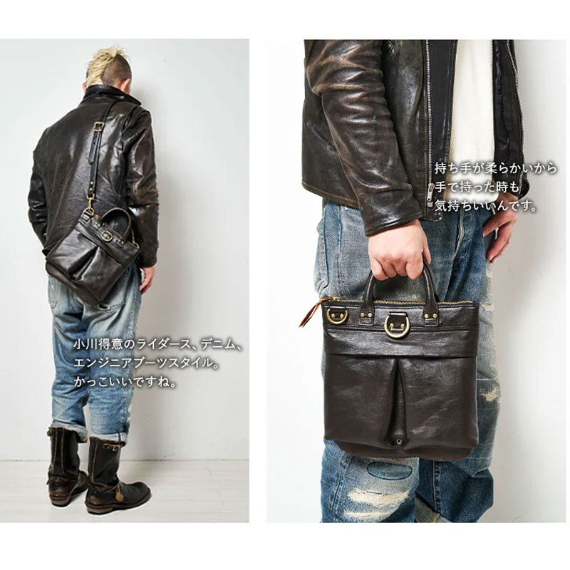 池田工芸 × Lightning 純国産「茶芯」ホースハイド T-Core Leather Lover Minimet Bag【公式オンライン限定】【10月30日頃出荷】