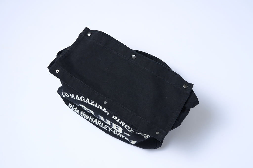 California Sportswear × CLUB HARLEY ニュースペーパーバッグ(ENGINE)