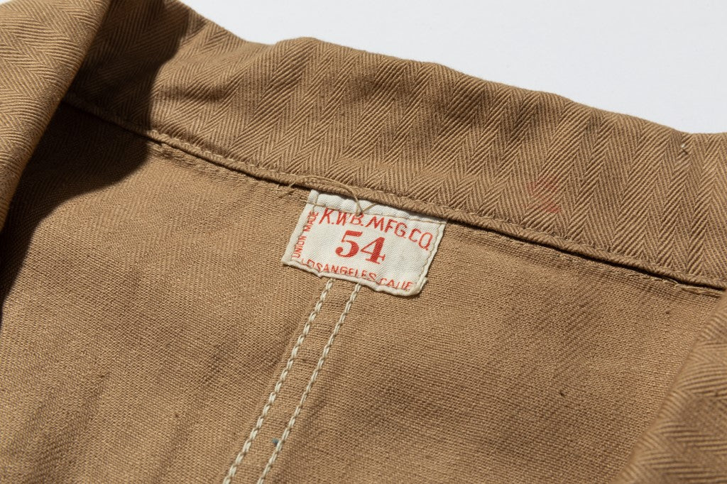1950年代 K.W.B. MFG CO.製エンジニアコート