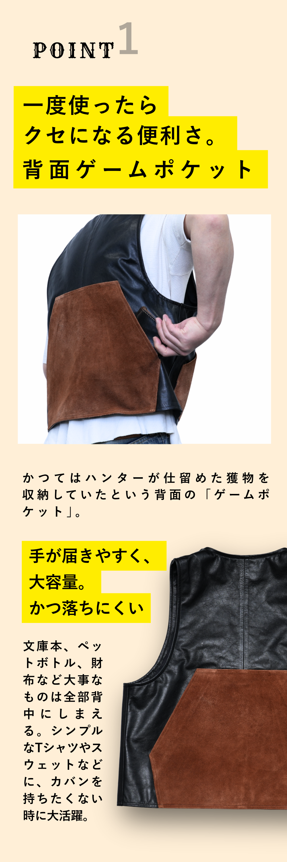 茶芯ハンティングベスト(Lightning×YUKA EDITION)【8月21日頃出荷】