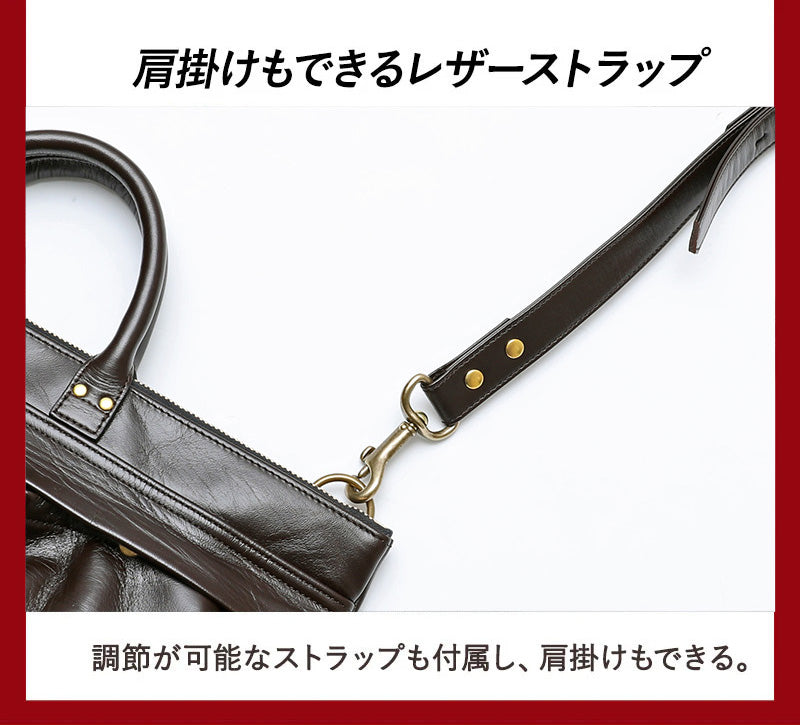 池田工芸×Lightning 「茶の茶芯」ホースハイド TT-Core Leather Lover Helmet Bag【公式オンライン限定】【1月28日頃出荷】