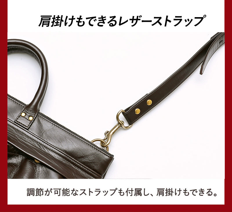 池田工芸×Lightning 「茶の茶芯」ホースハイド TT-Core Leather Lover Helmet Bag【公式オンライン限定】【2027年3月11日頃出荷】