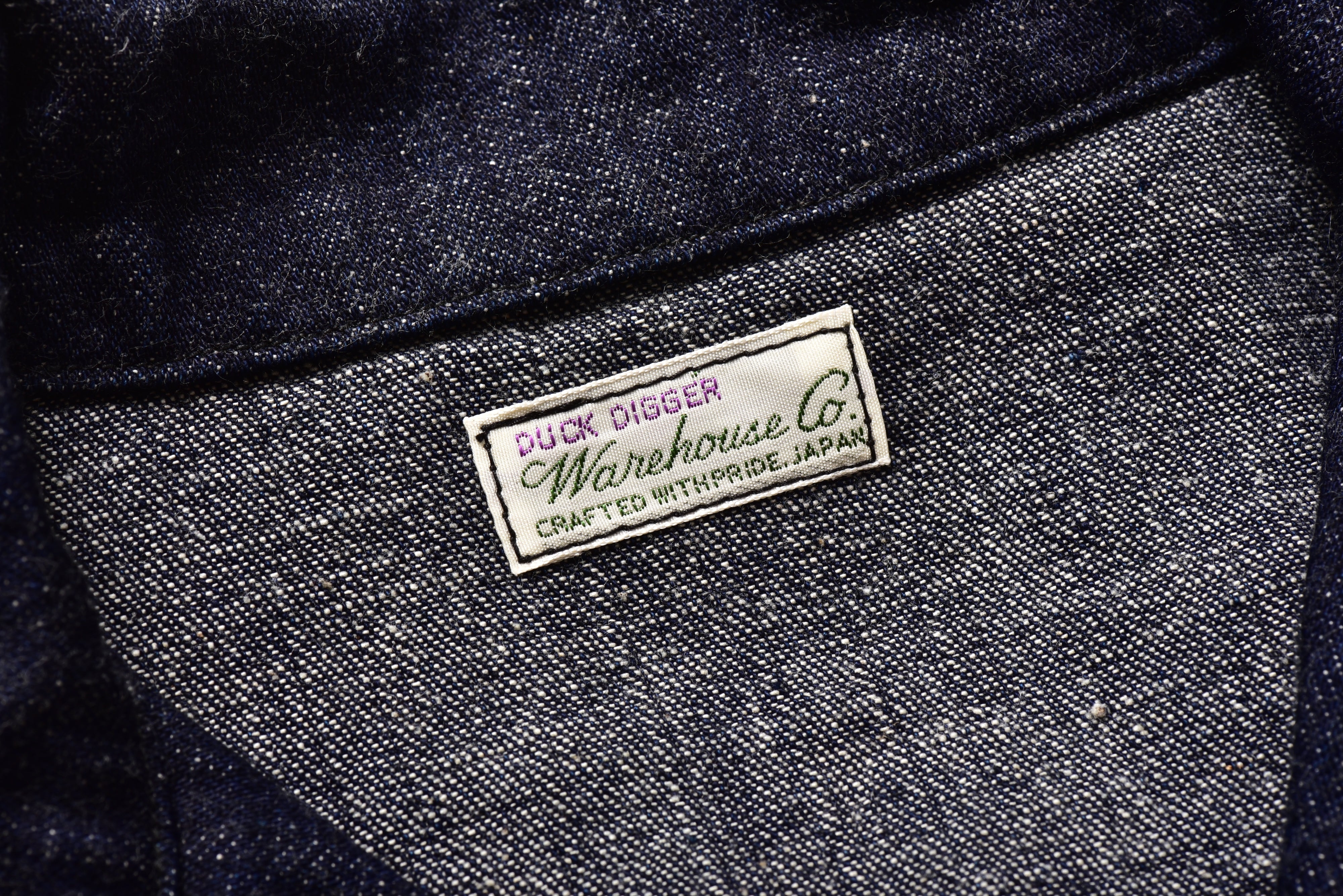 WAREHOUSE × CLUTCH CAFE LONDON French Line デニムプルオーバージャケット