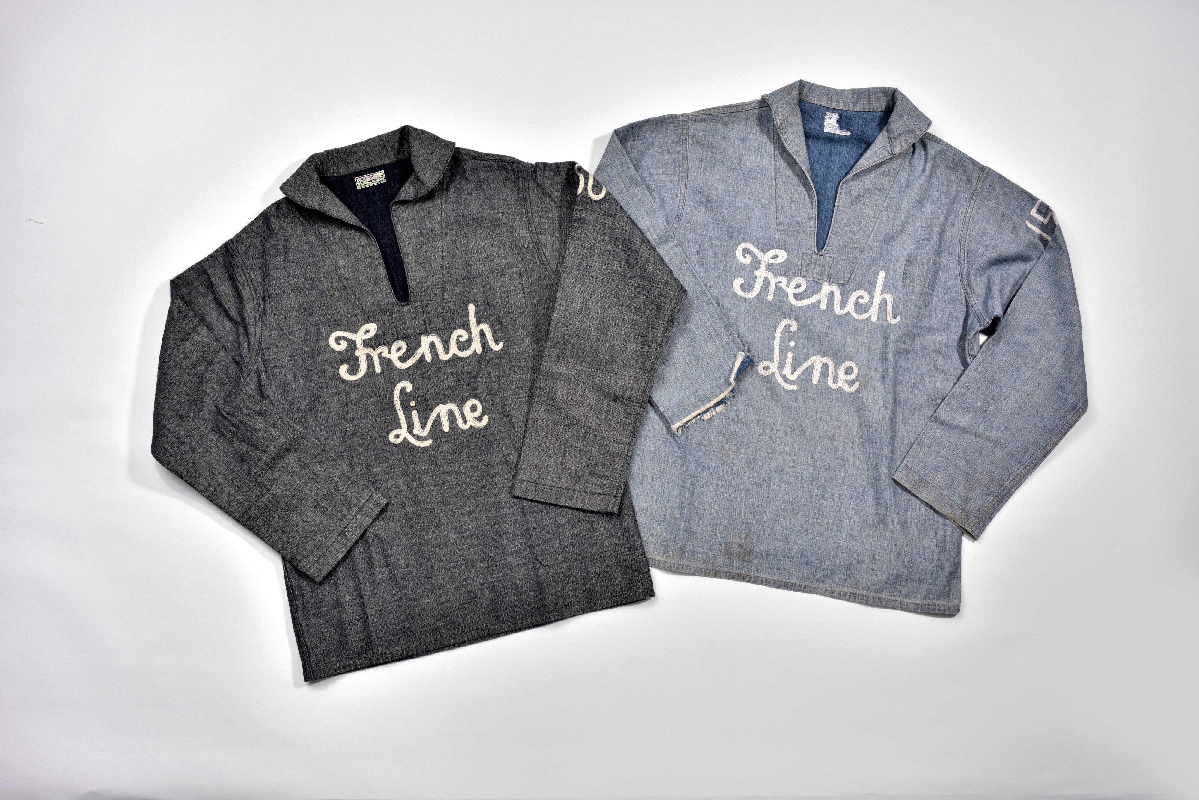 WAREHOUSE × CLUTCH CAFE LONDON French Line デニムプルオーバージャケット