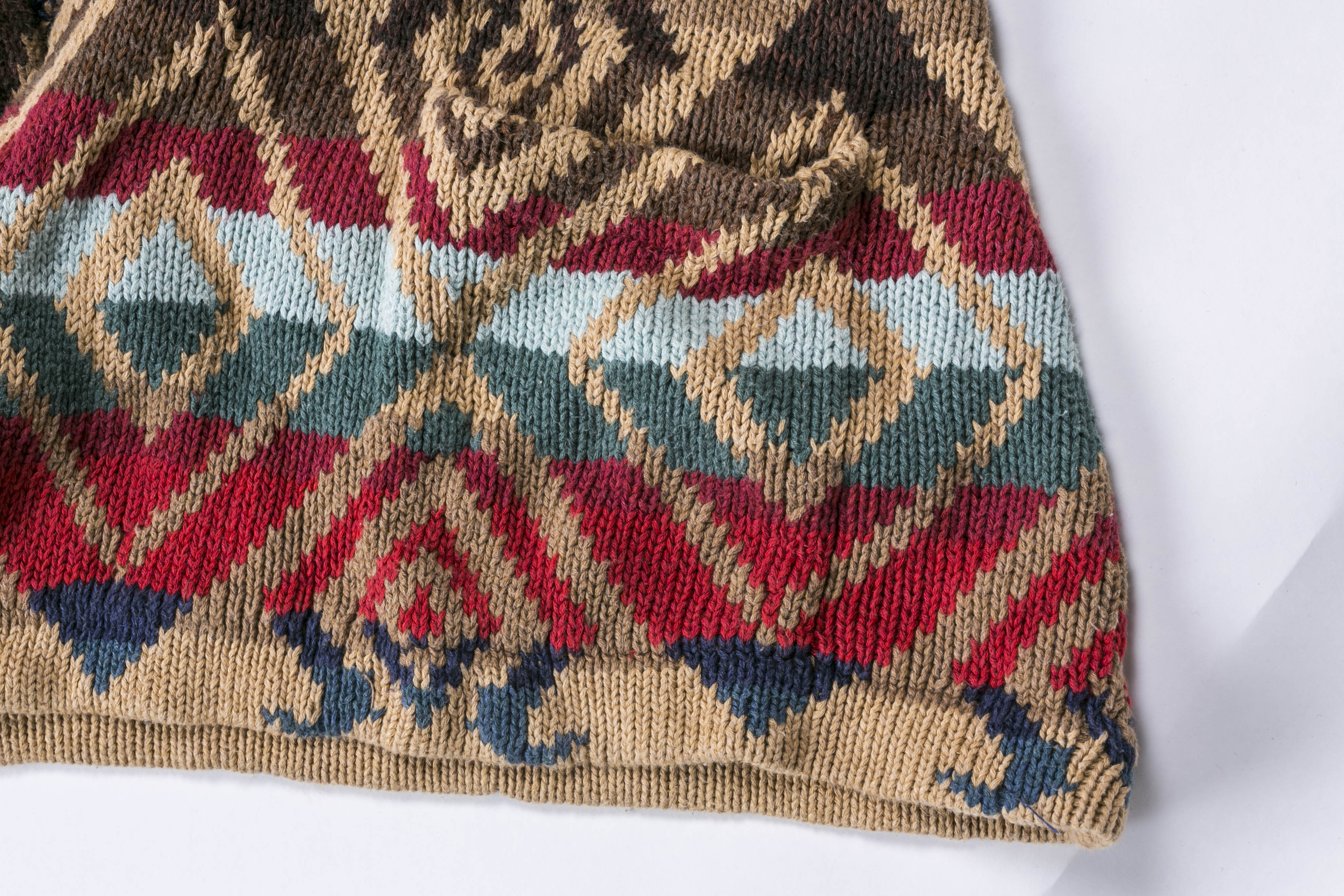 1990s Lauren Hand Knit Cardigan